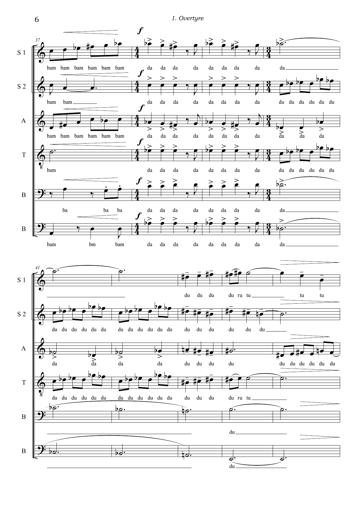 Stemmen fra oven - En musikalsk påskekrim for forteller og vokalensemble (SSATBB) - Image 6