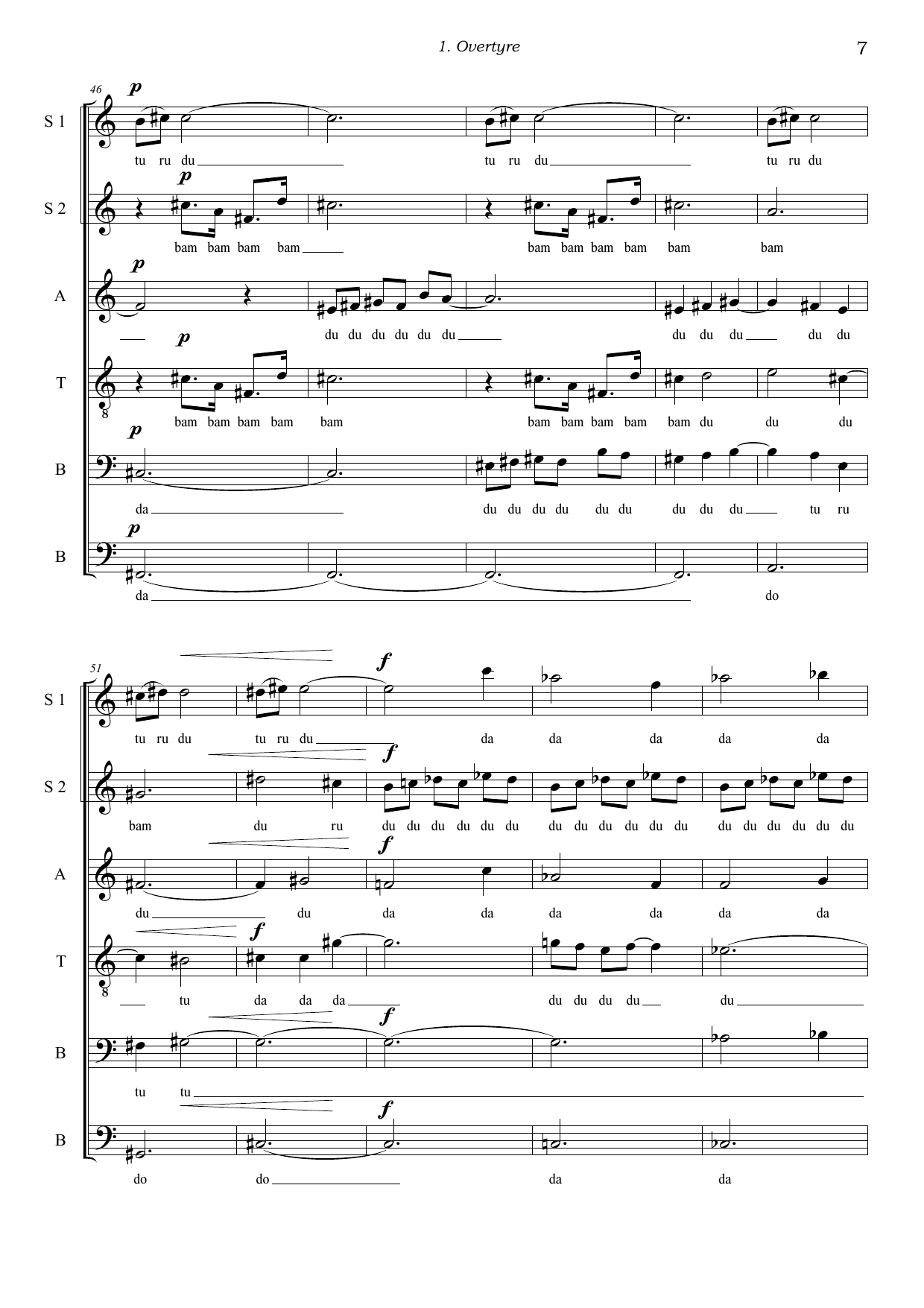 Stemmen fra oven - En musikalsk påskekrim for forteller og vokalensemble (SSATBB) - Image 7