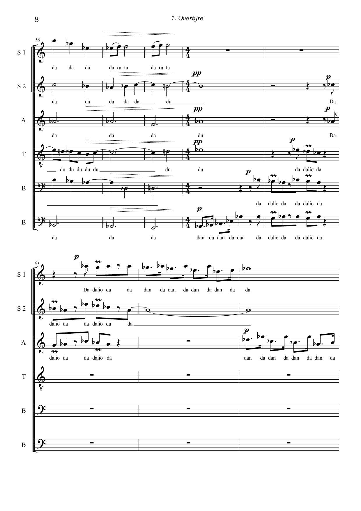 Stemmen fra oven - En musikalsk påskekrim for forteller og vokalensemble (SSATBB) - Image 8