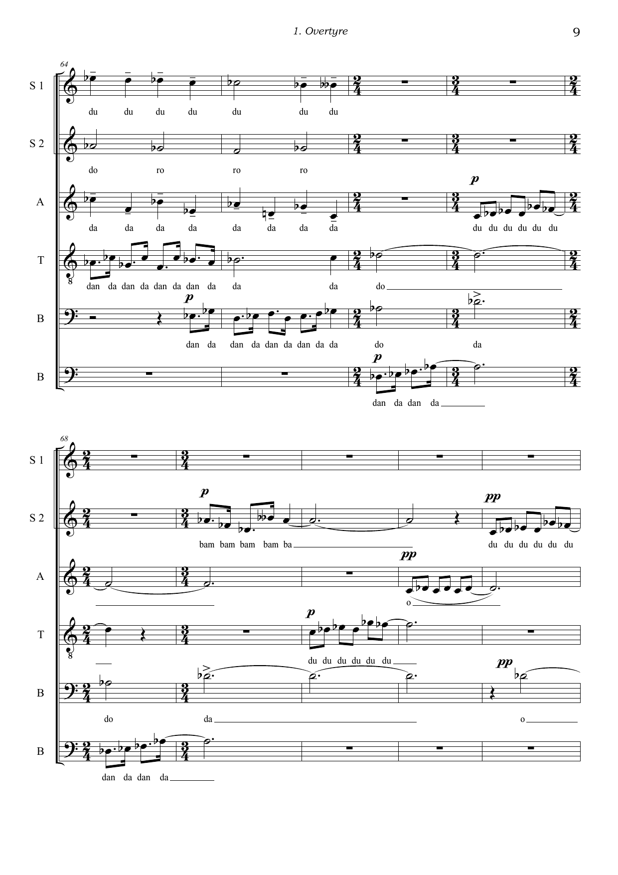 Stemmen fra oven - En musikalsk påskekrim for forteller og vokalensemble (SSATBB) - Image 9