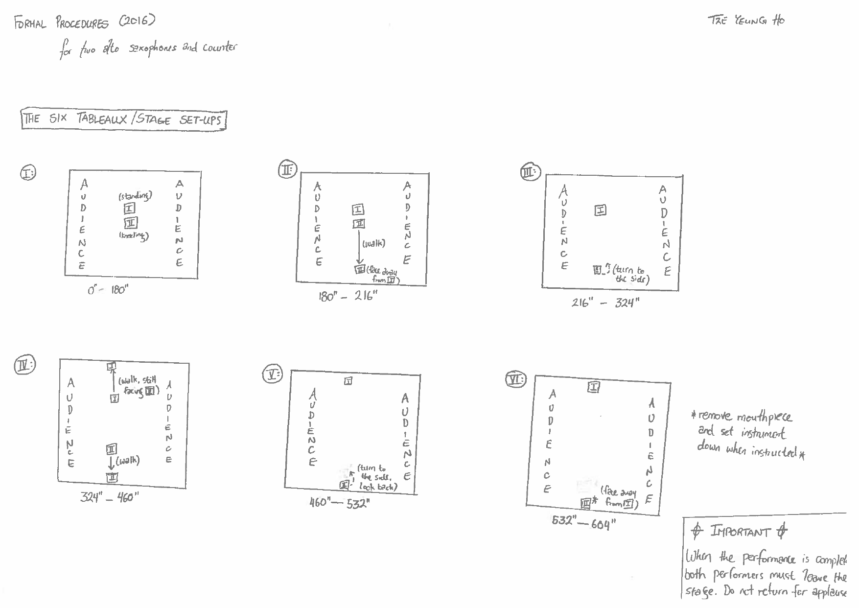 Formal Procedures - For two alto saxophones and counter - Image 2