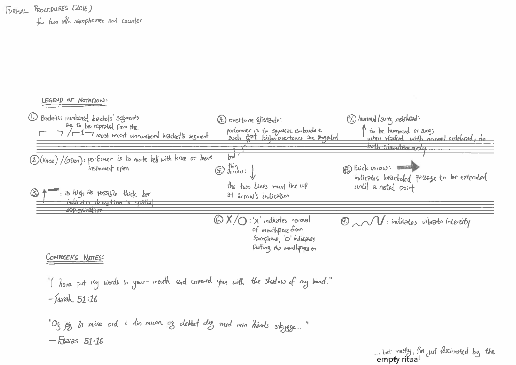 Formal Procedures - For two alto saxophones and counter - Image 3