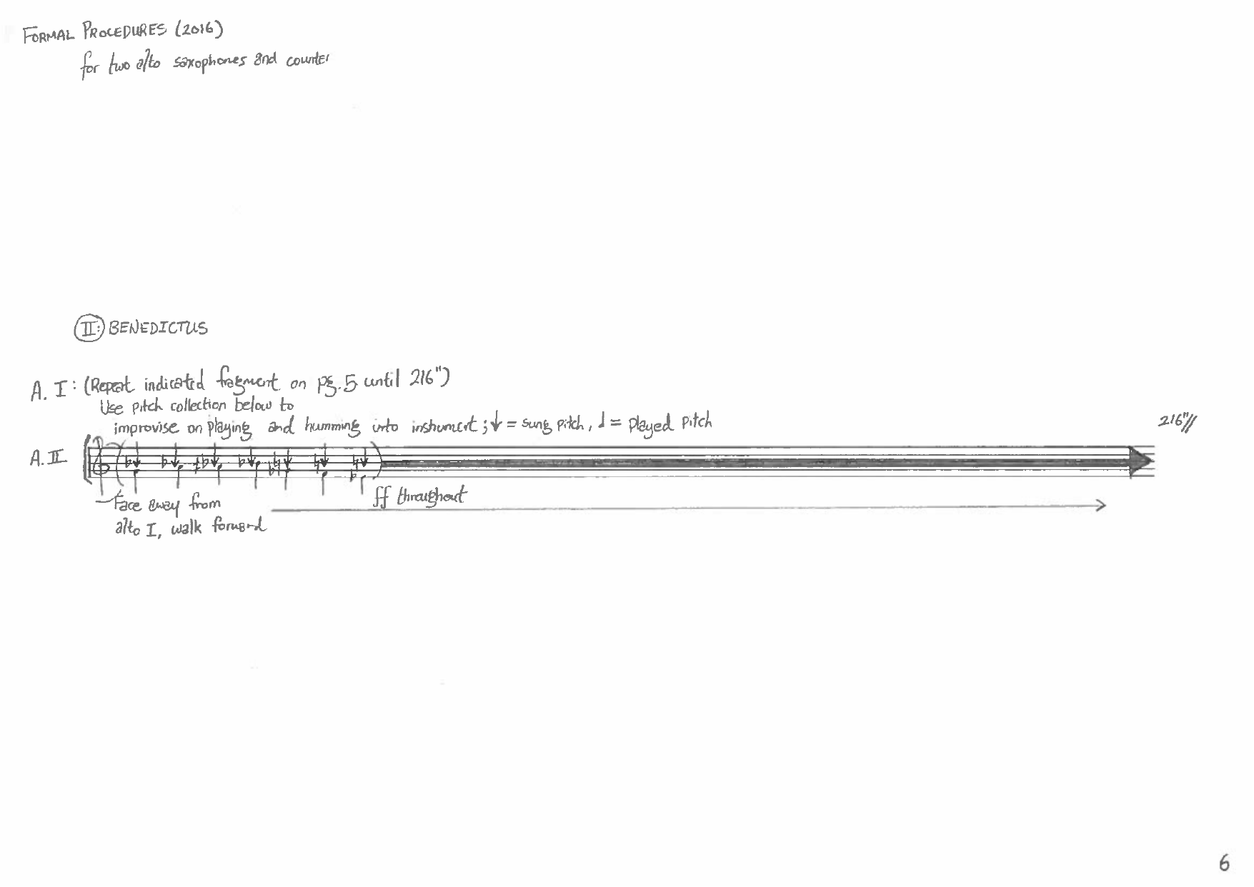 Formal Procedures - For two alto saxophones and counter - Image 10