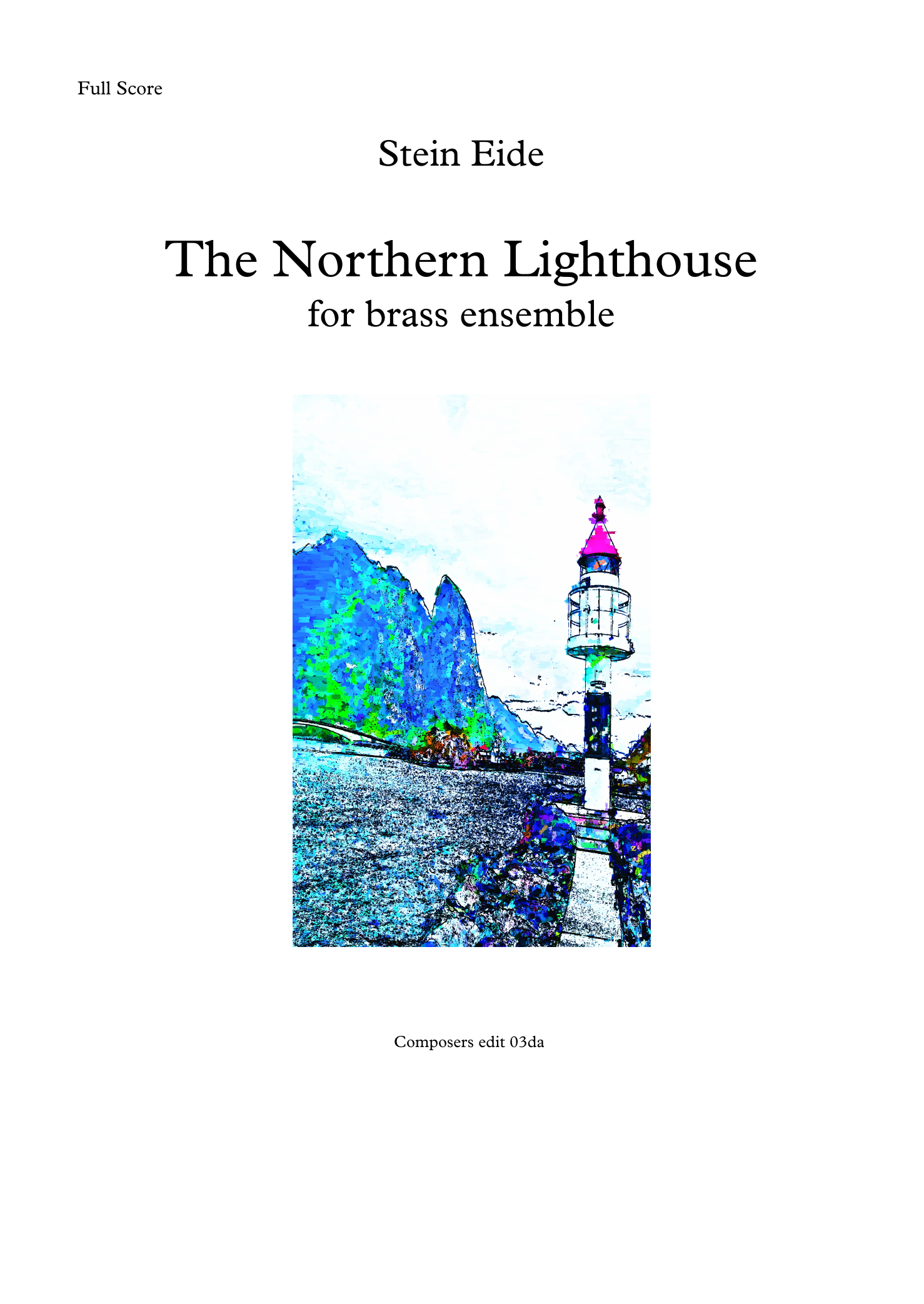 The Northern Lighthouse - For brass ensemble