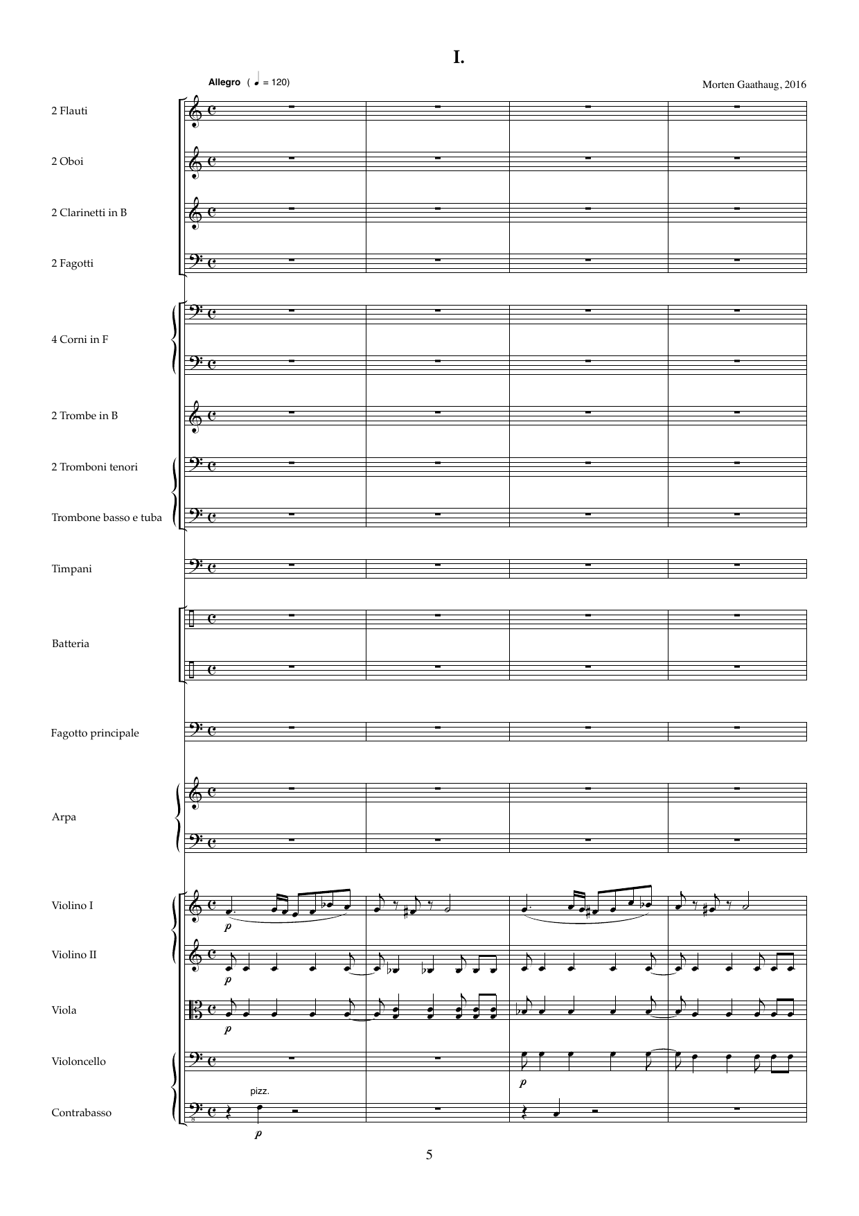 Konsert for fagott og orkester, op. 106 - Bilde 5