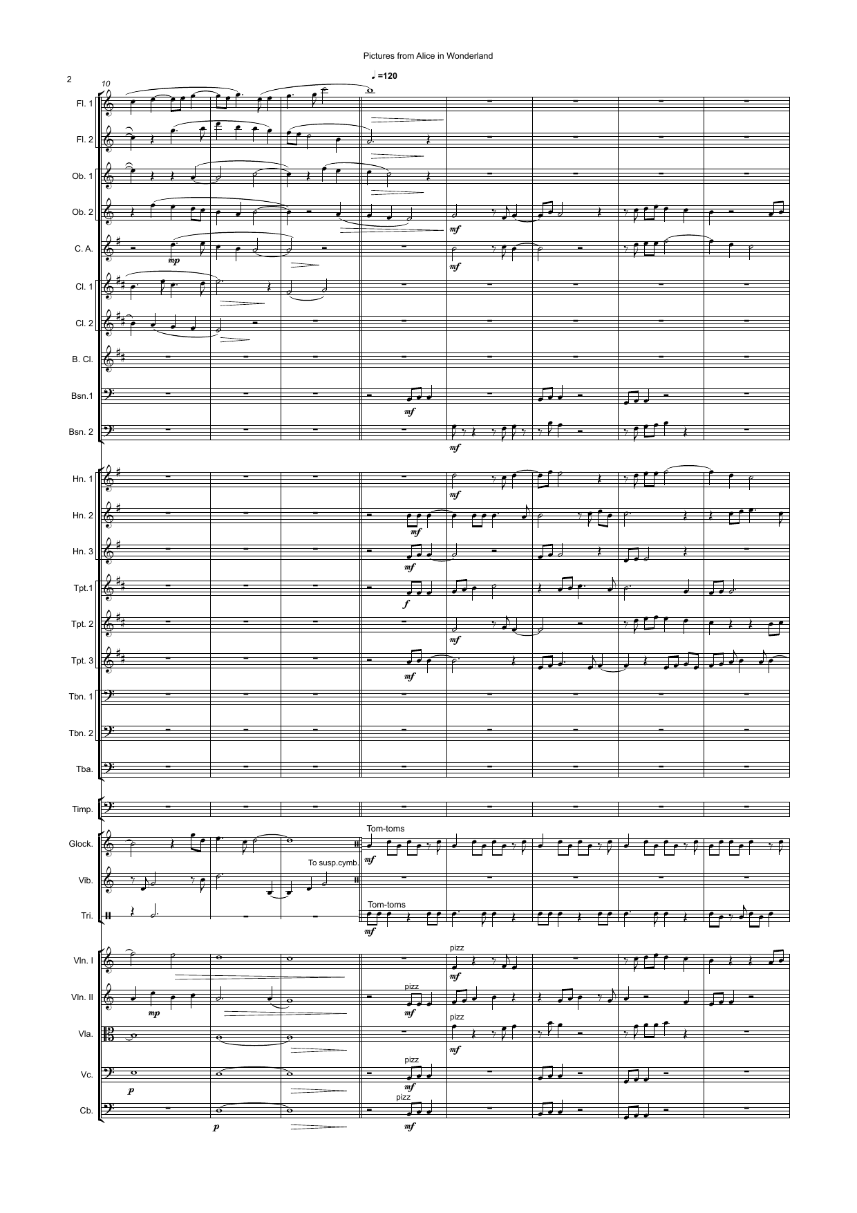 Bilder fra Alice i Eventyrland - for symphony orchestra - Bilde 6