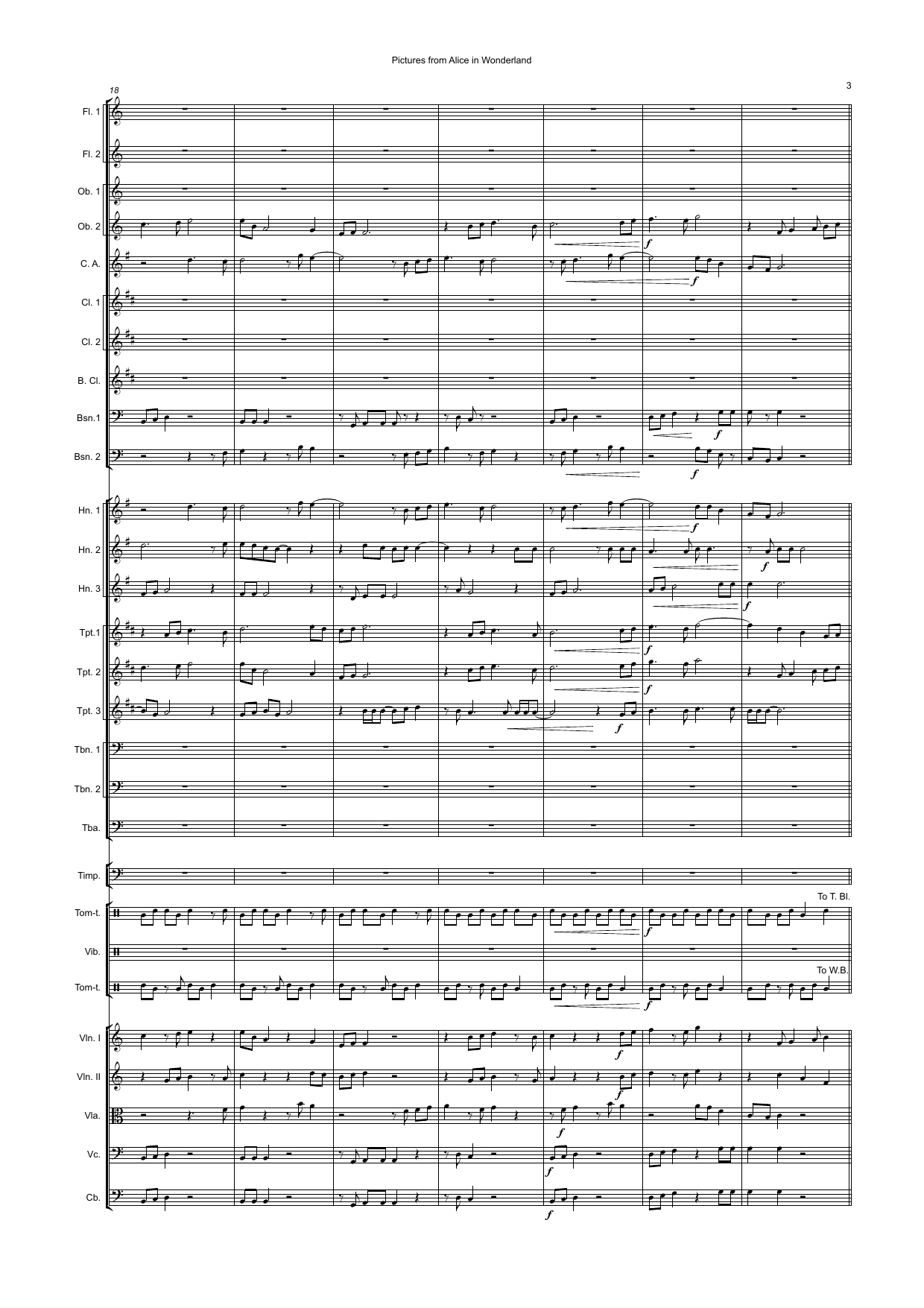 Bilder fra Alice i Eventyrland - for symphony orchestra - Bilde 7