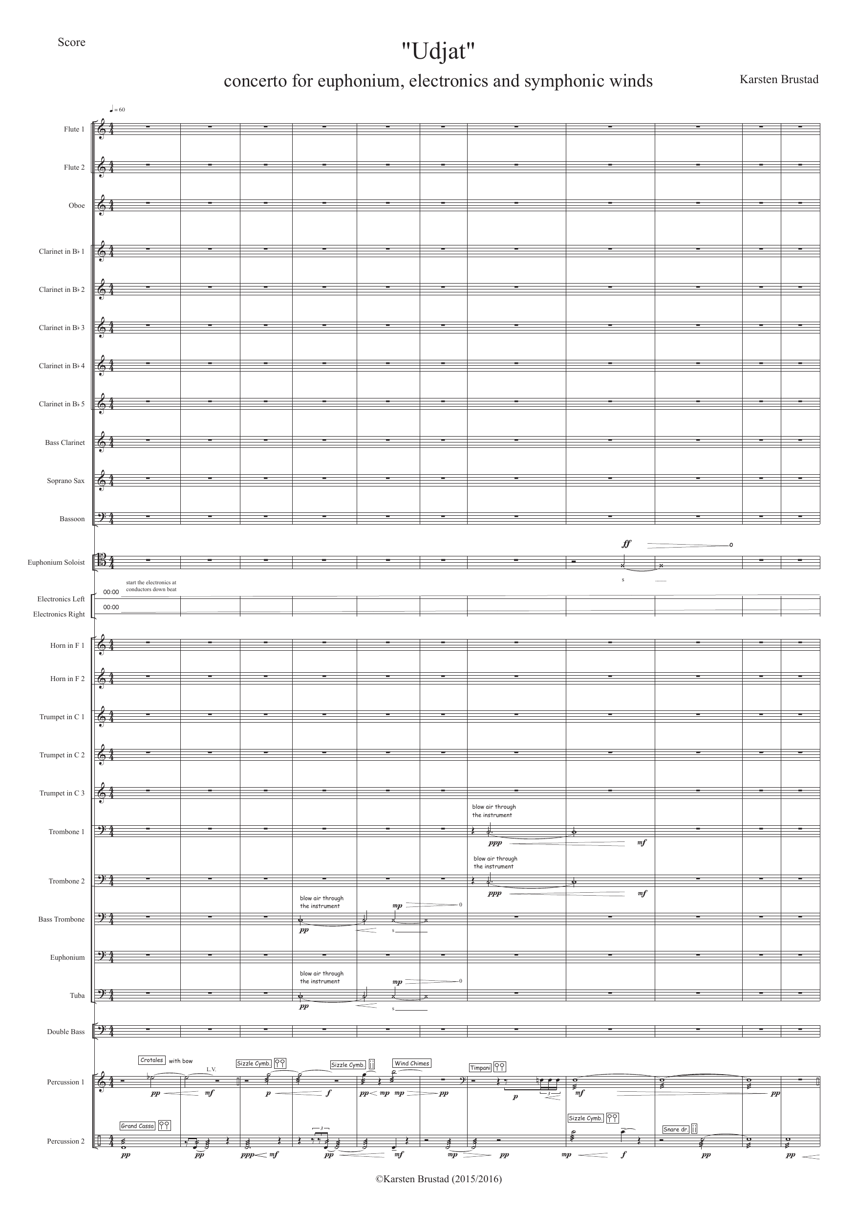 Udjat - Concerto for euphonium, symphonic winds and electronics - Image 4