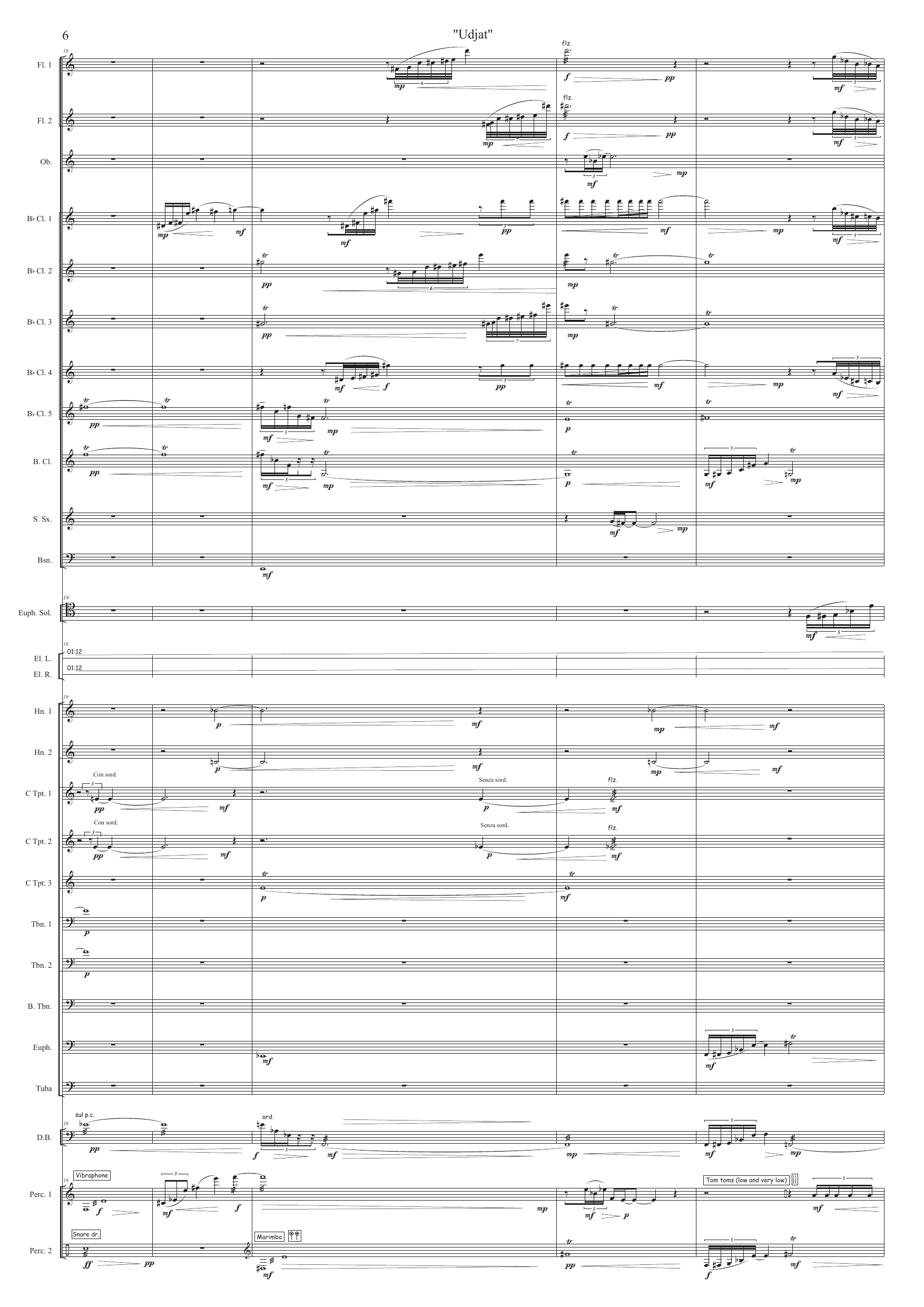 Udjat - Concerto for euphonium, symphonic winds and electronics - Image 6