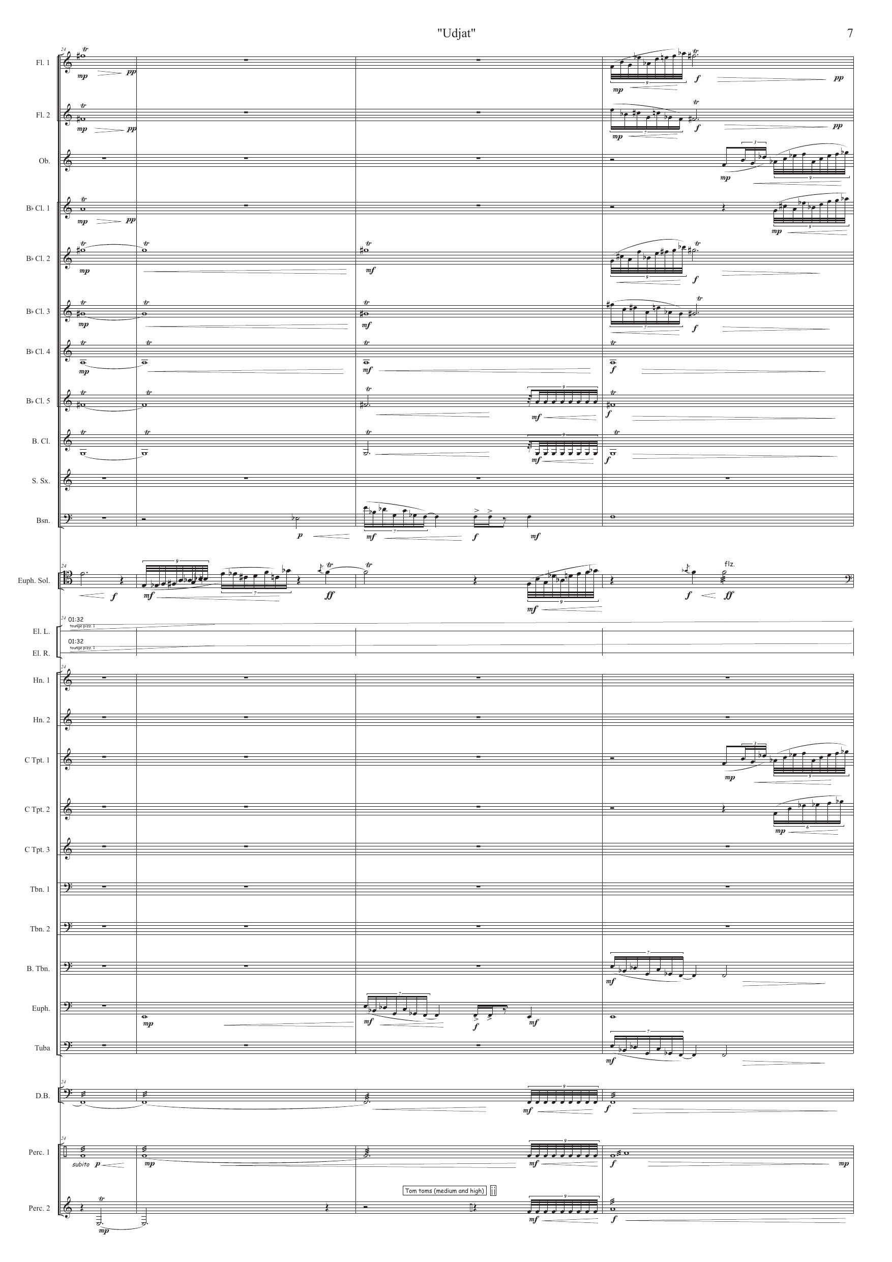 Udjat - Concerto for euphonium, symphonic winds and electronics - Image 7