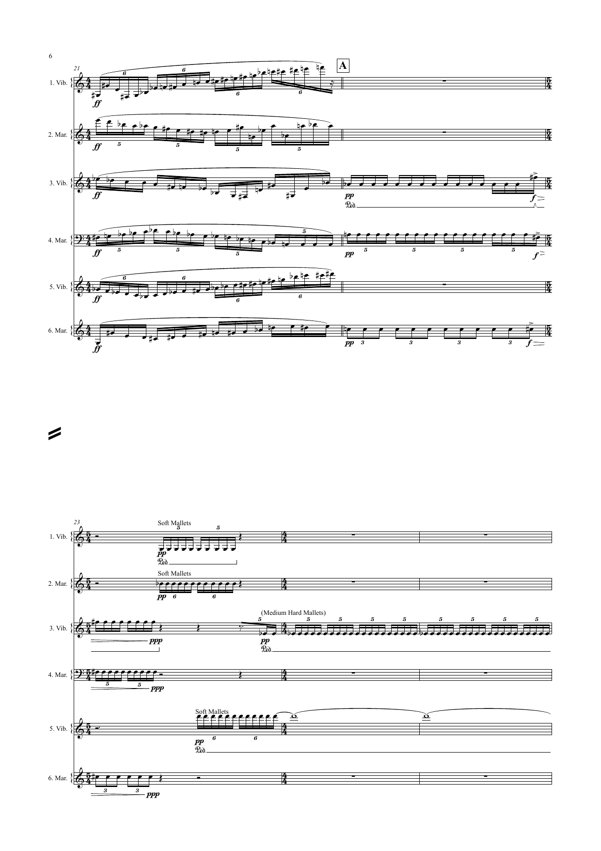 Innesi - For Six Percussionists - Image 6