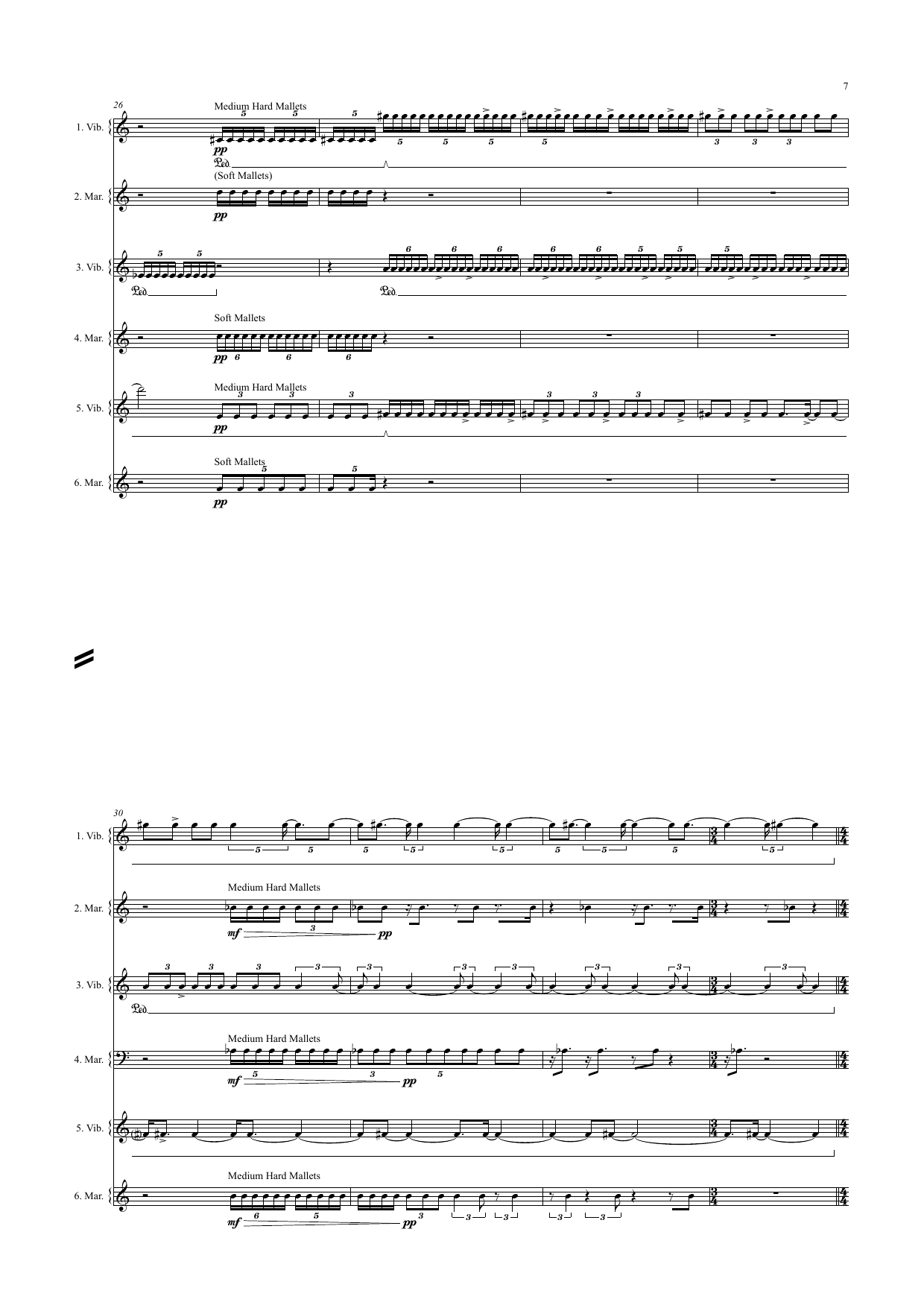 Innesi - For Six Percussionists - Image 7