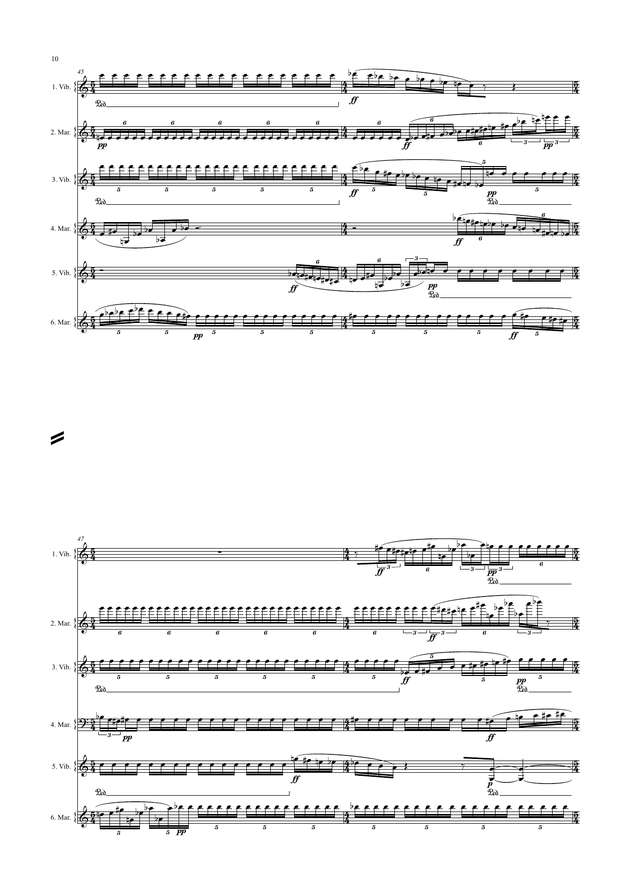 Innesi - For Six Percussionists - Image 10
