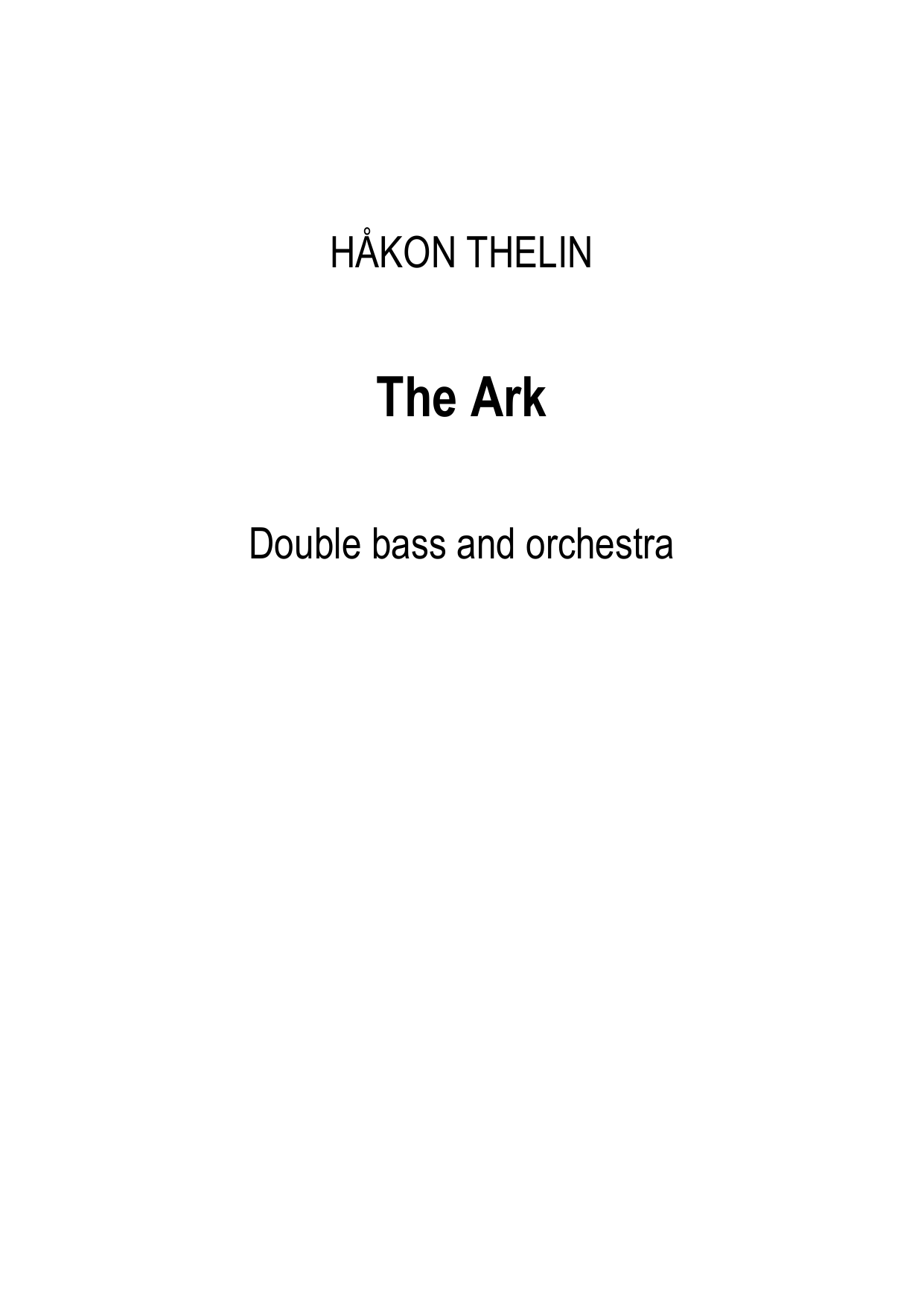The Ark