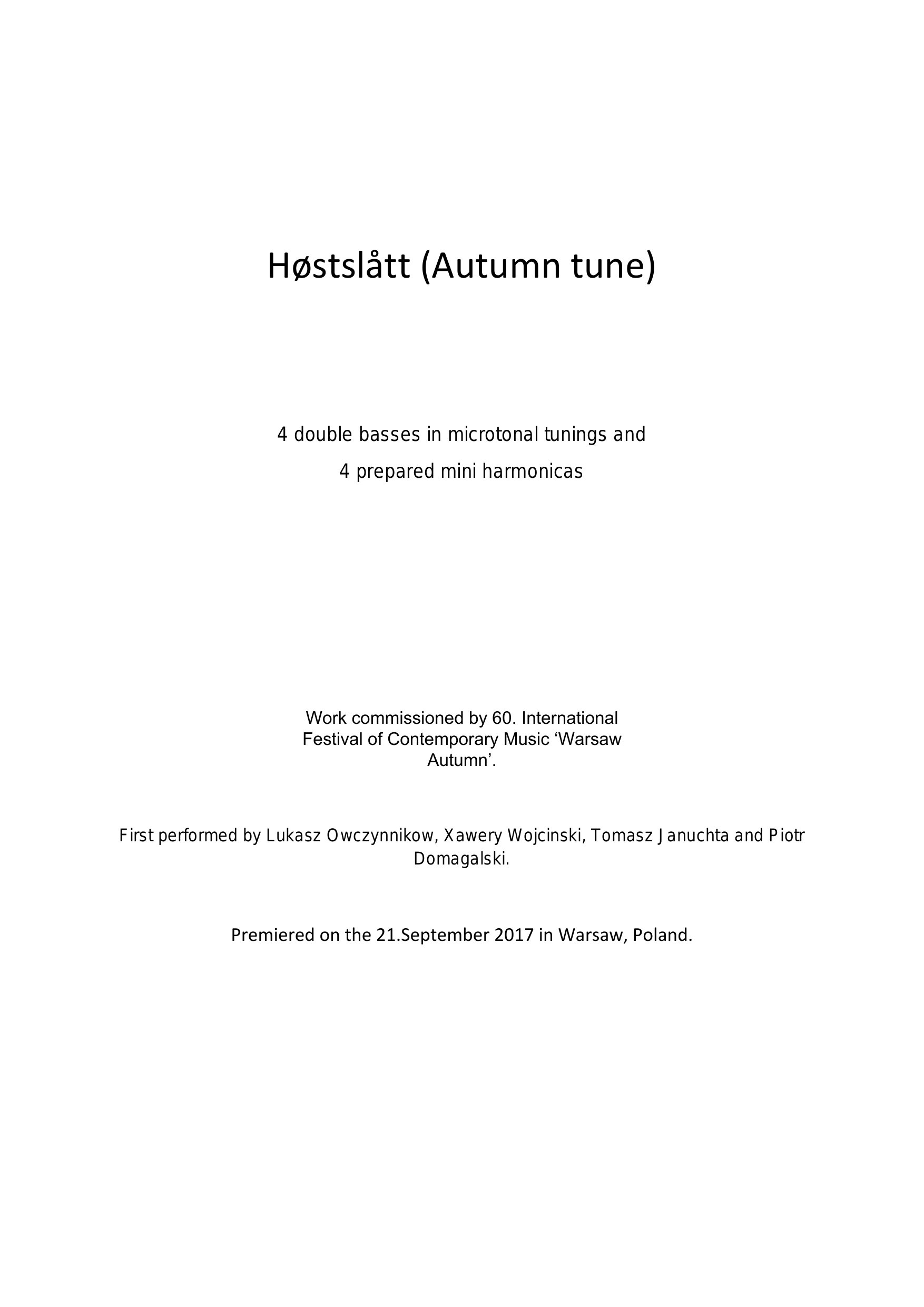 Autumn Tune