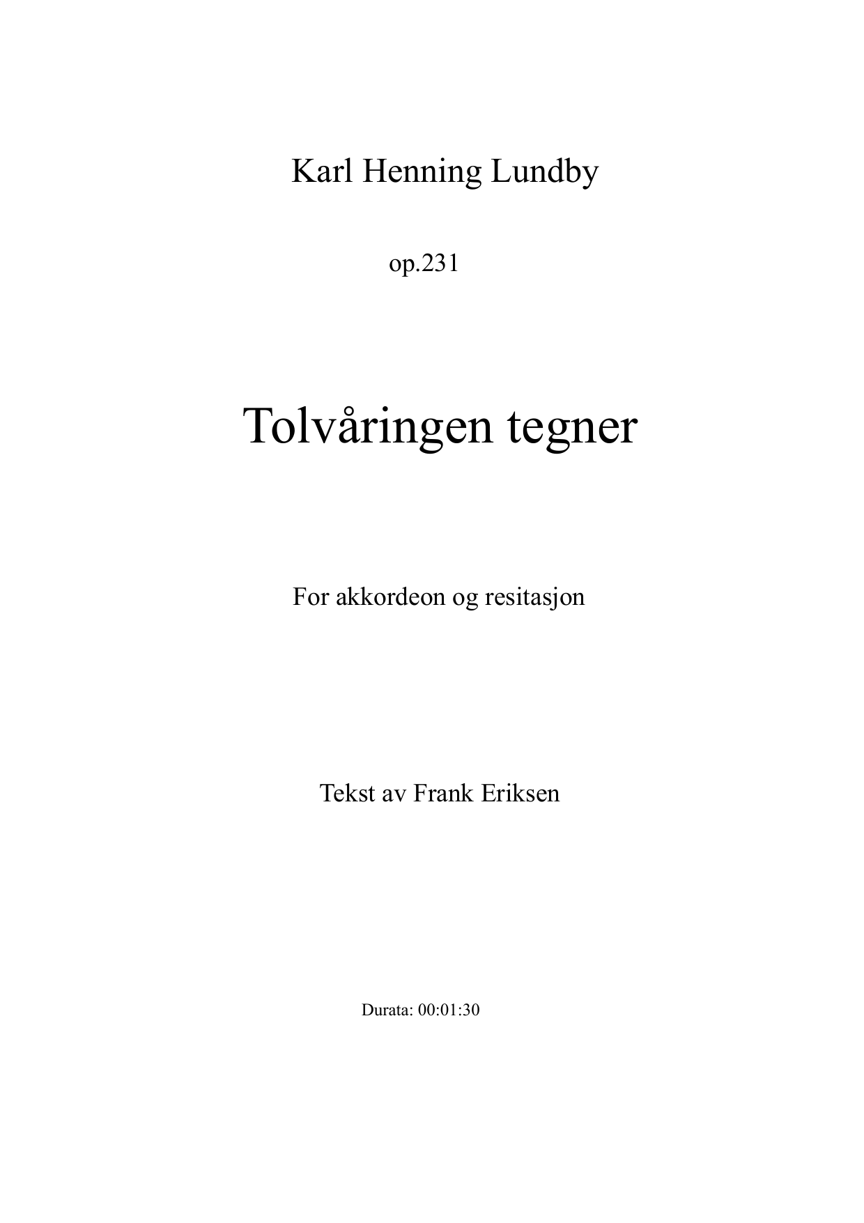 Tolvåringen tegner, op. 231 - Image 3
