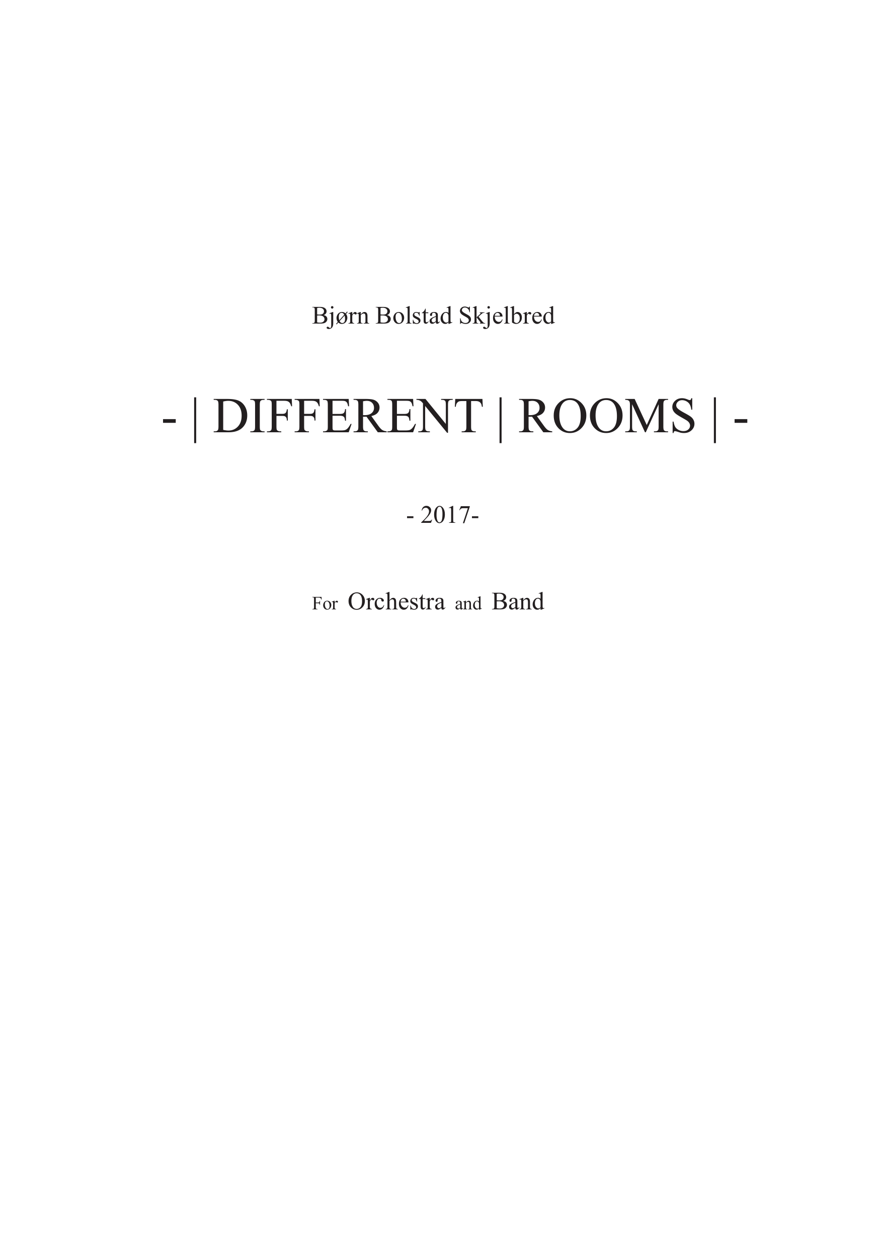 |Different | Rooms | - For orchestra and band