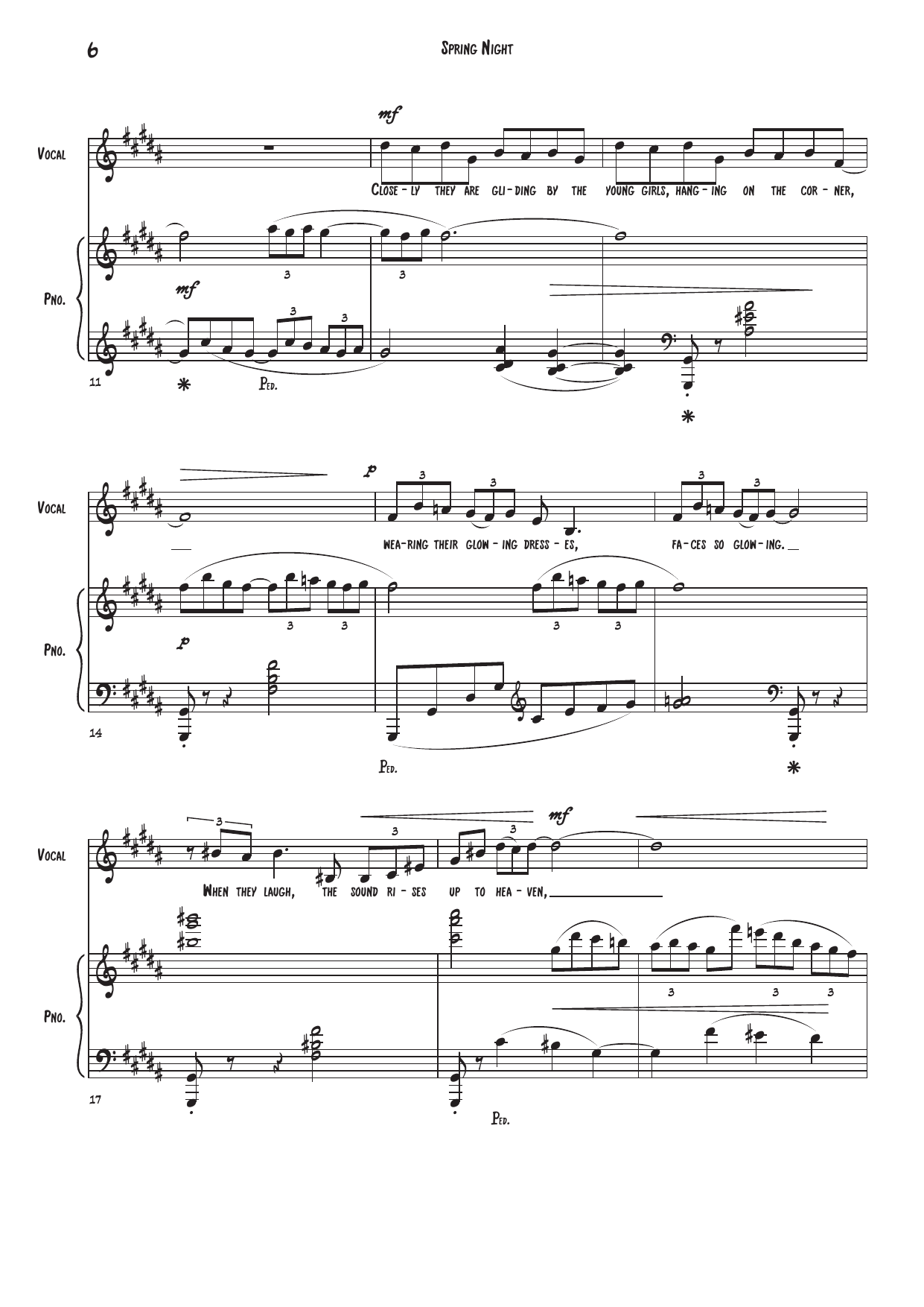 Ruth Maier in Memoriam - Songs from "Ruth Maier's diary" : for voice and piano - Bilde 6