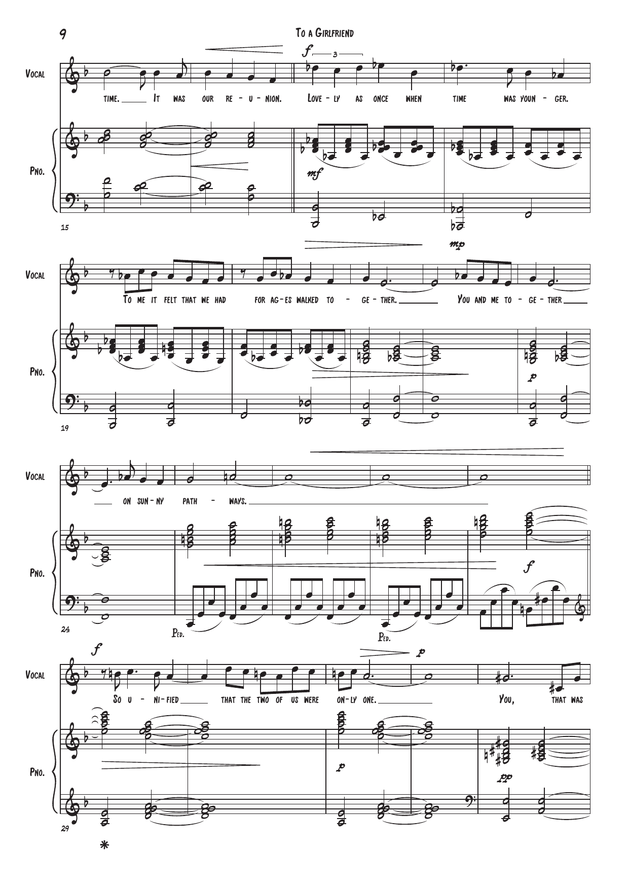 Ruth Maier in Memoriam - Songs from "Ruth Maier's diary" : for voice and piano - Bilde 10