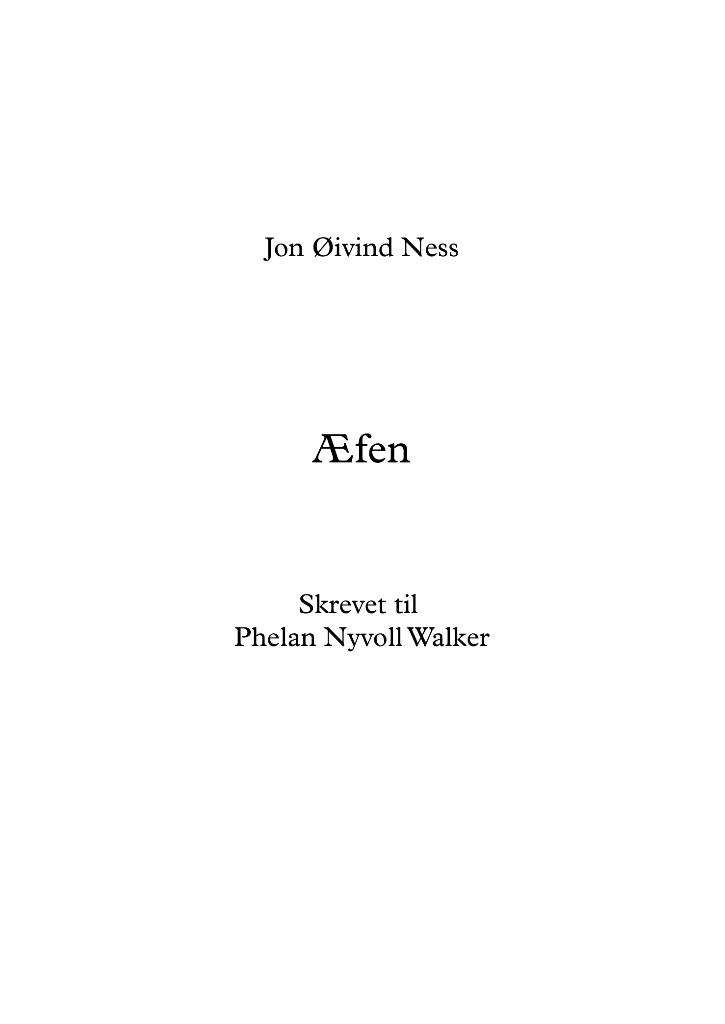 Æfen