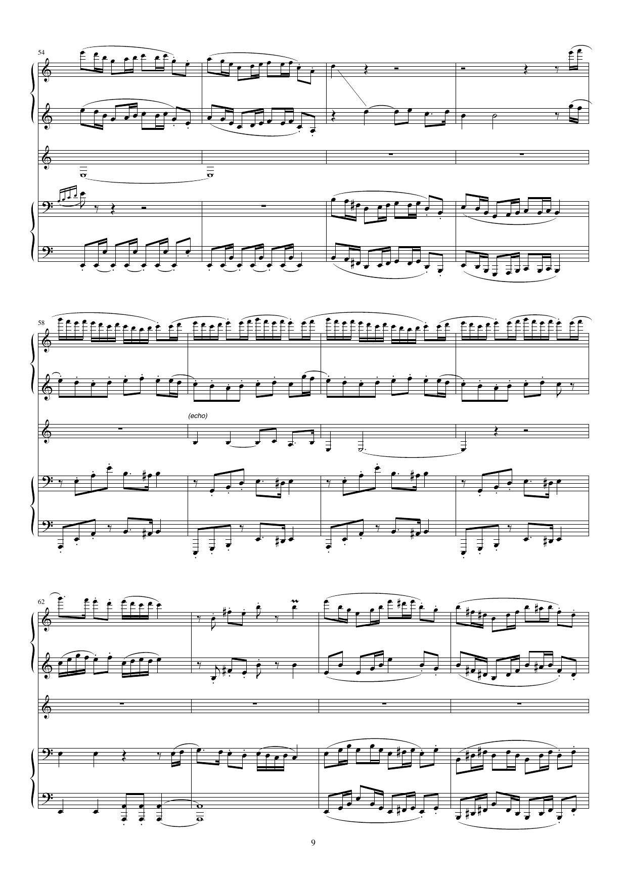 En hilsen til Norden - For firhendig klaver og horn i F(ad lib), op. 115 - Image 9