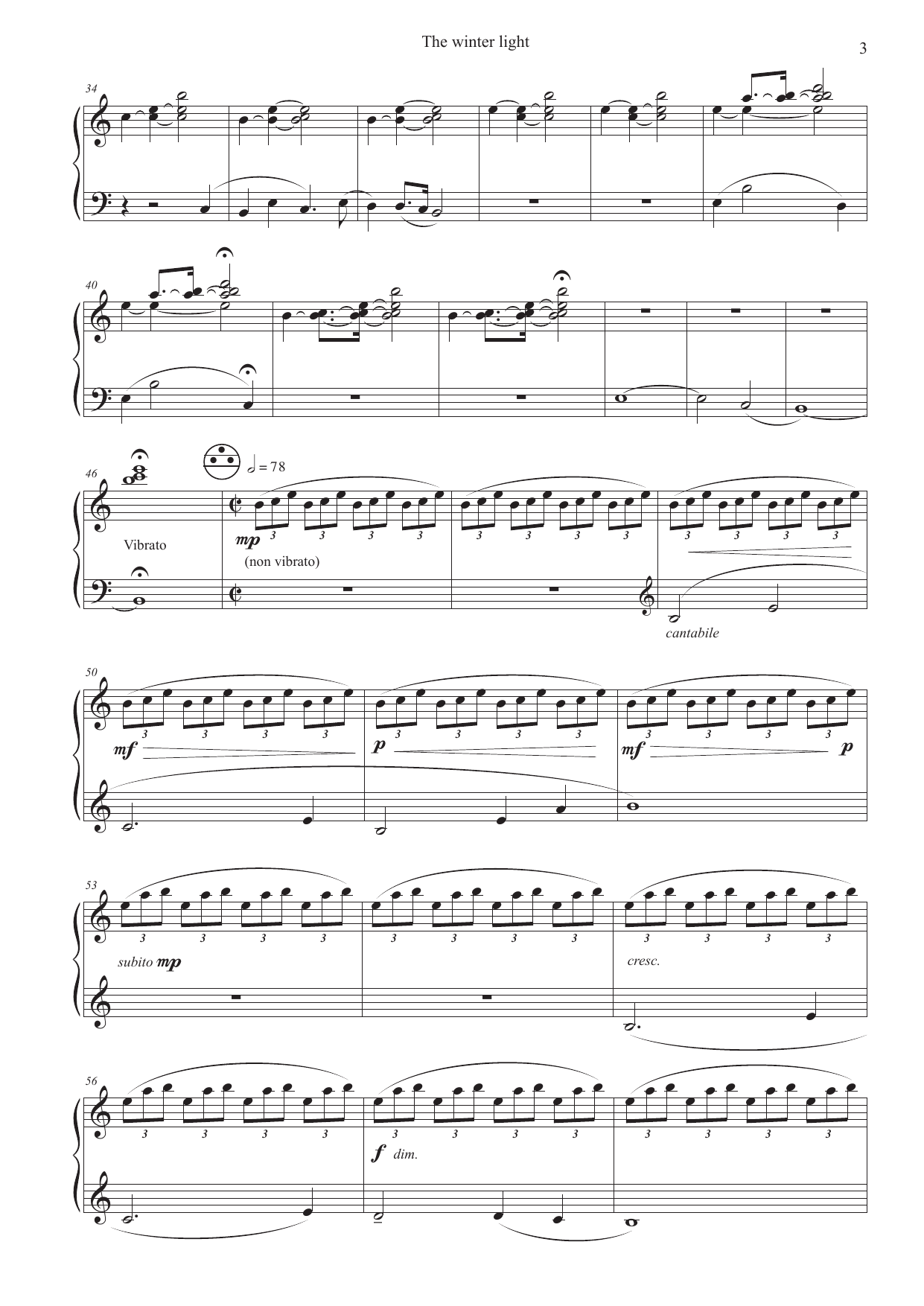 The Winter Light, op. 267 - Image 3