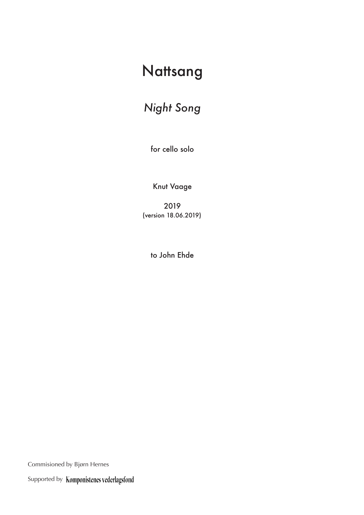 Night Song