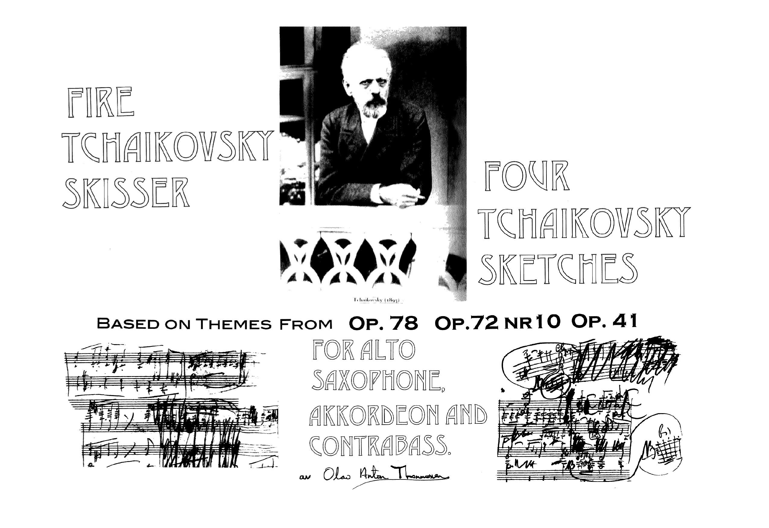 Four Tchaikovsky Sketches - Based on the themes from "The Voyevoda(1891)"