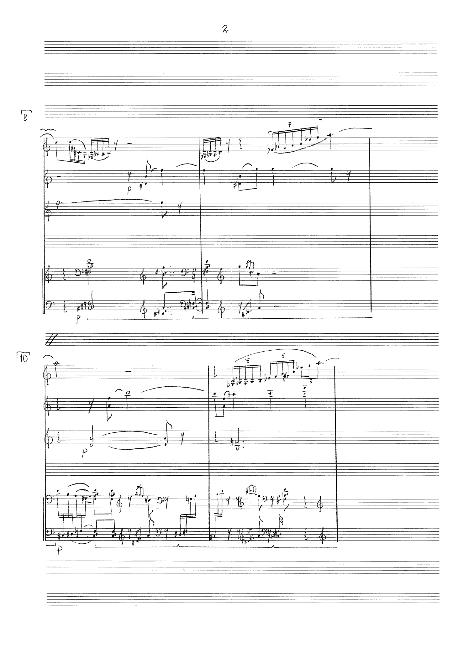 Quartet for clarinet, violin, violoncello and piano - Image 4