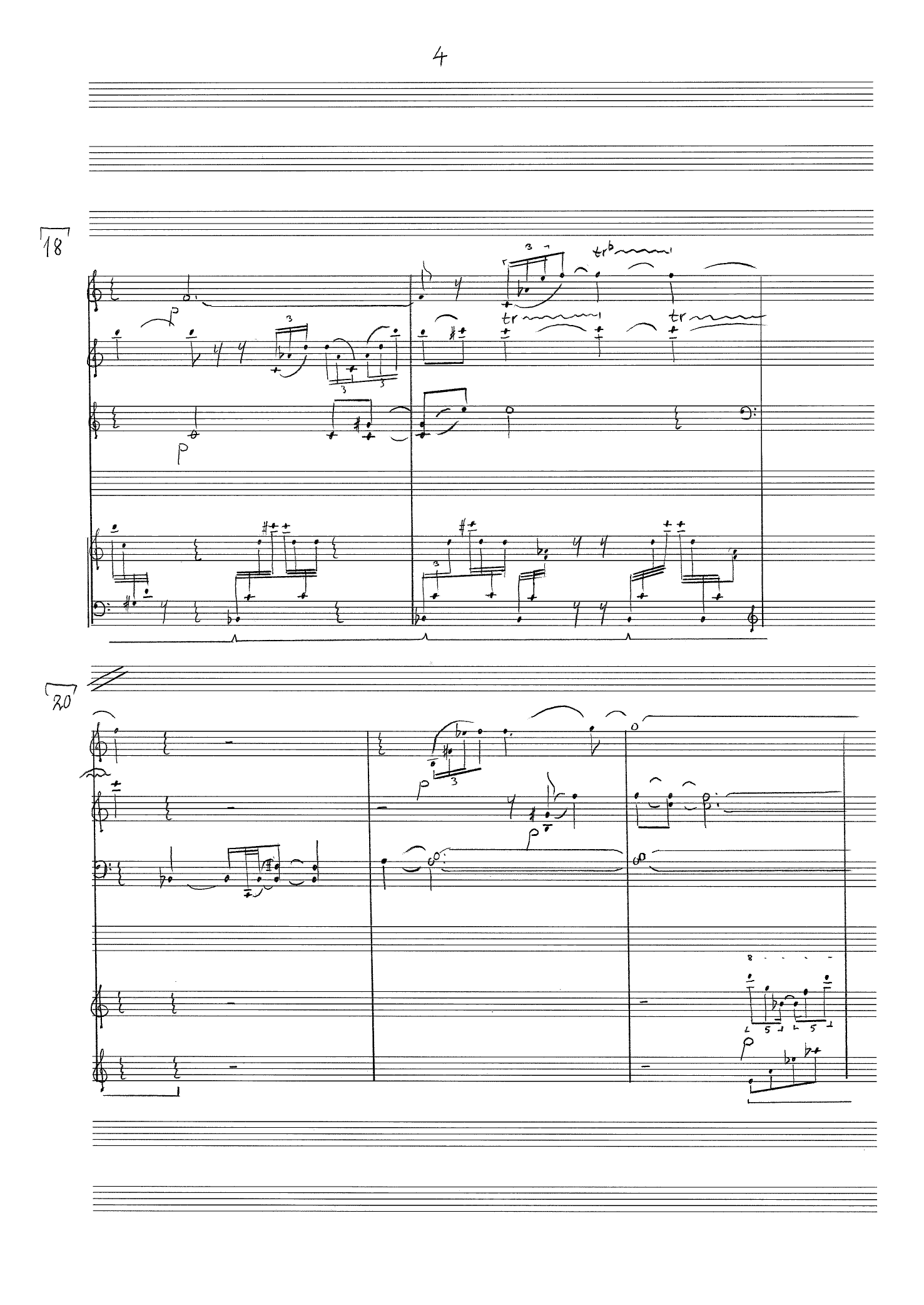 Quartet for clarinet, violin, violoncello and piano - Image 6