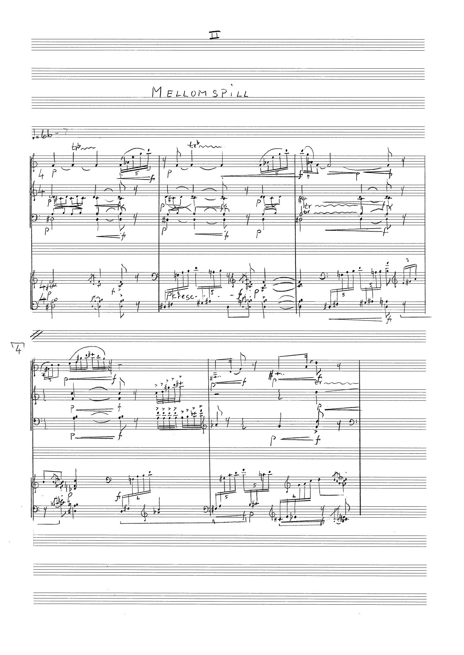 Quartet for clarinet, violin, violoncello and piano - Image 8