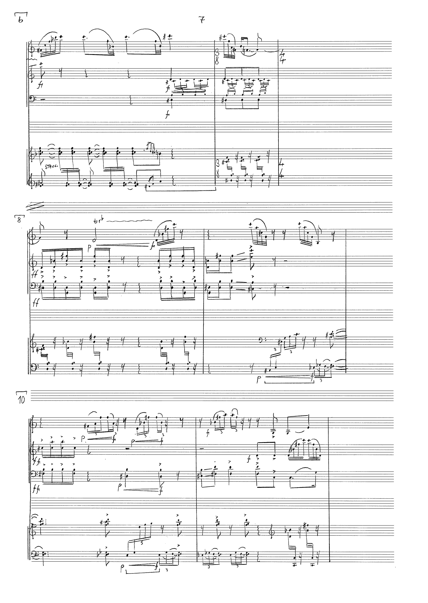 Quartet for clarinet, violin, violoncello and piano - Image 9