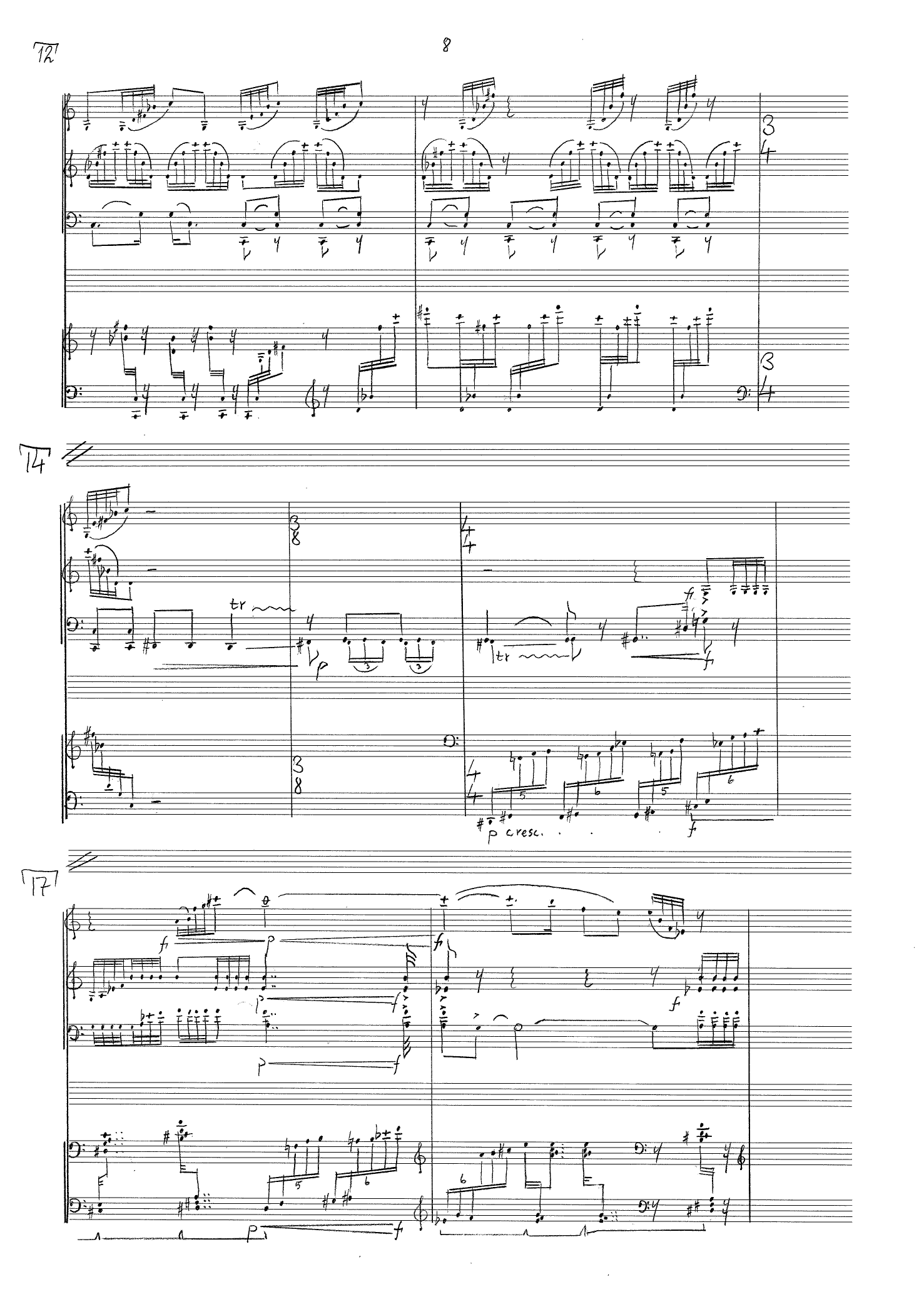 Quartet for clarinet, violin, violoncello and piano - Image 10