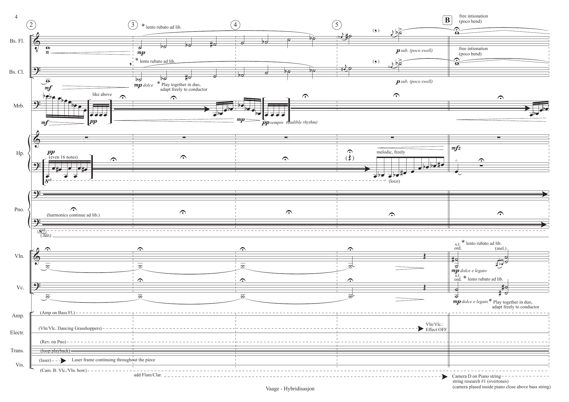 Hybridization - for ensemble, electronics and visuals - Image 4