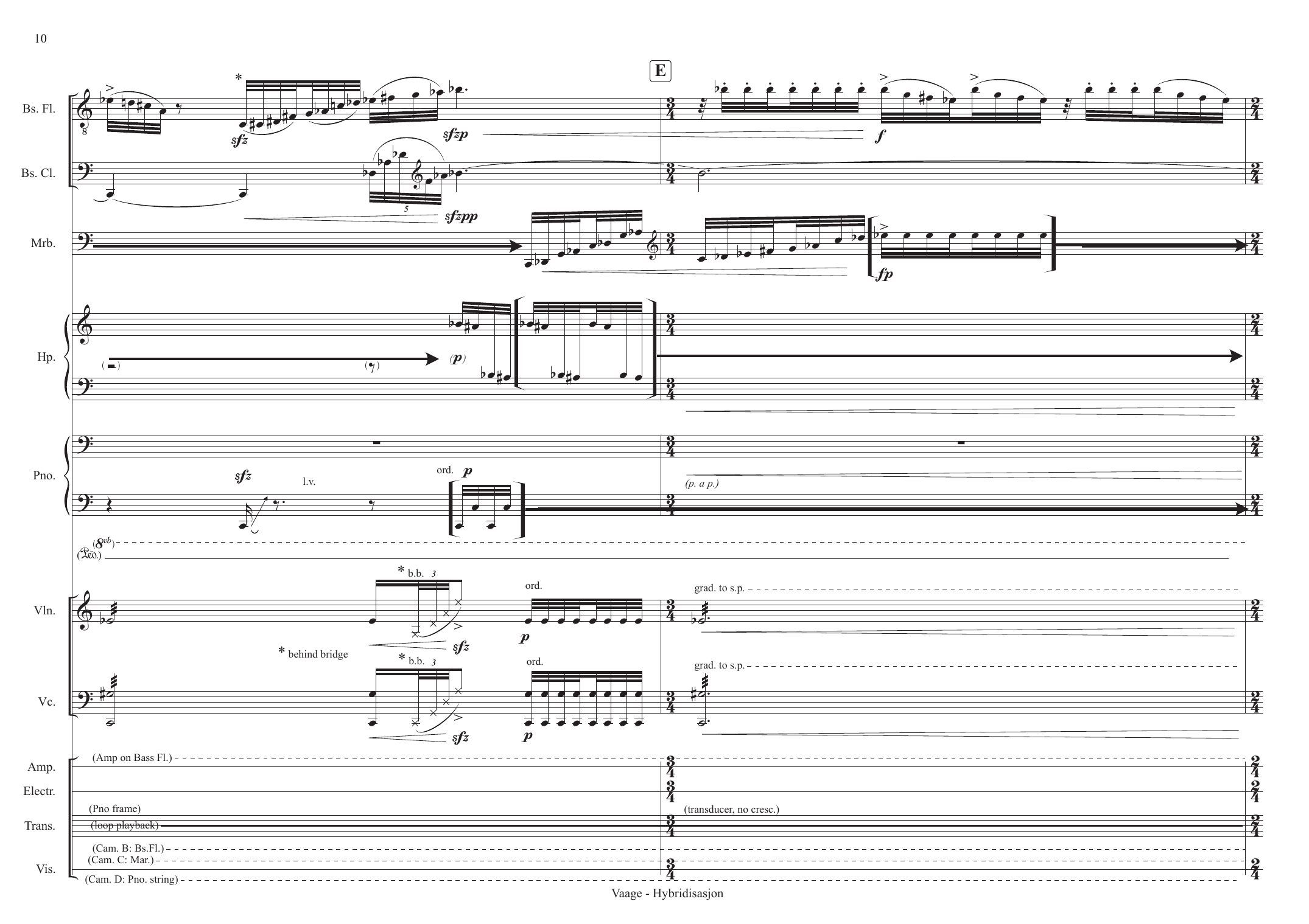 Hybridization - for ensemble, electronics and visuals - Image 10