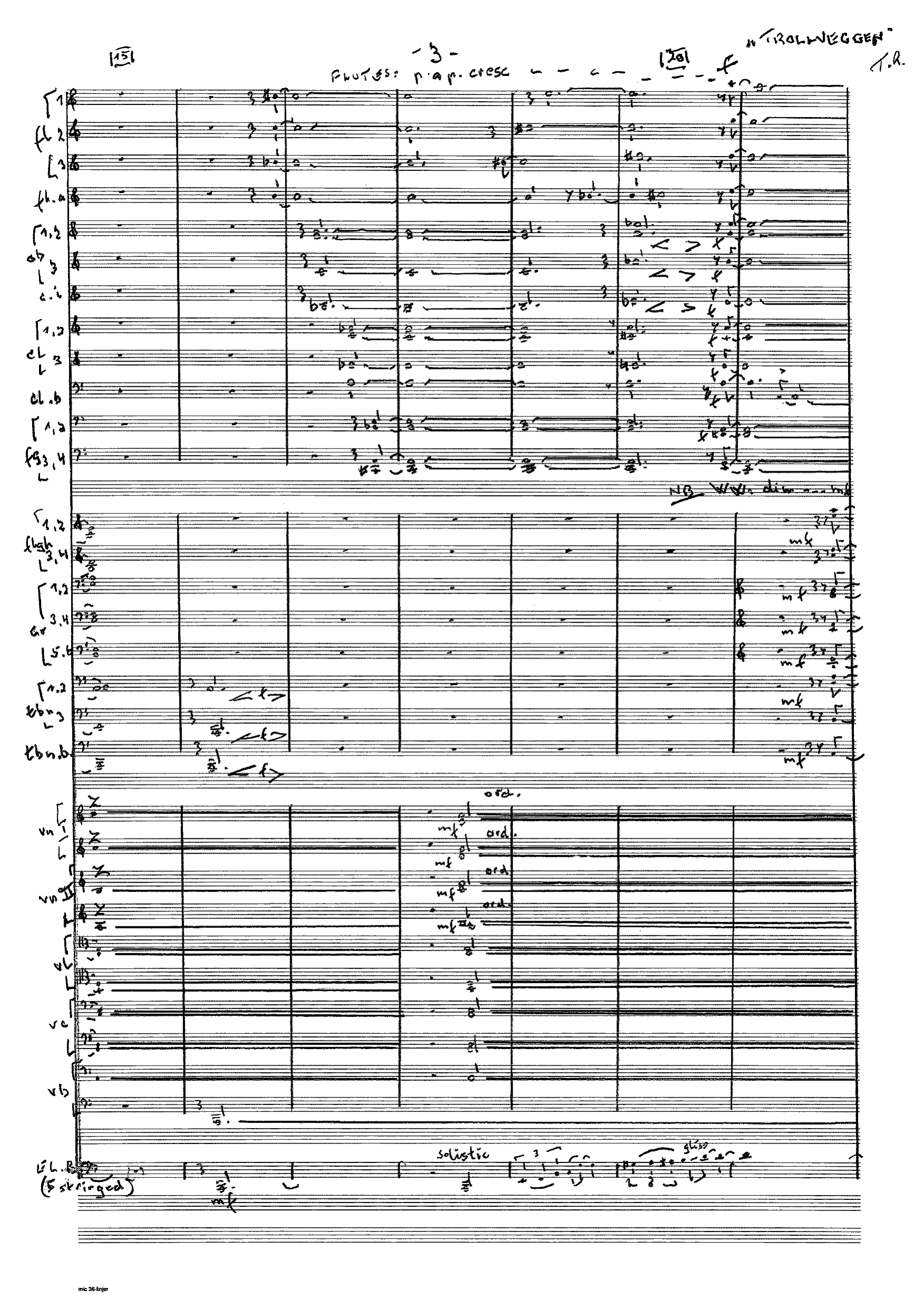 Trollveggen - For symphony orchestra : Movement II of Symphony 9, Op. 113 - Bilde 5