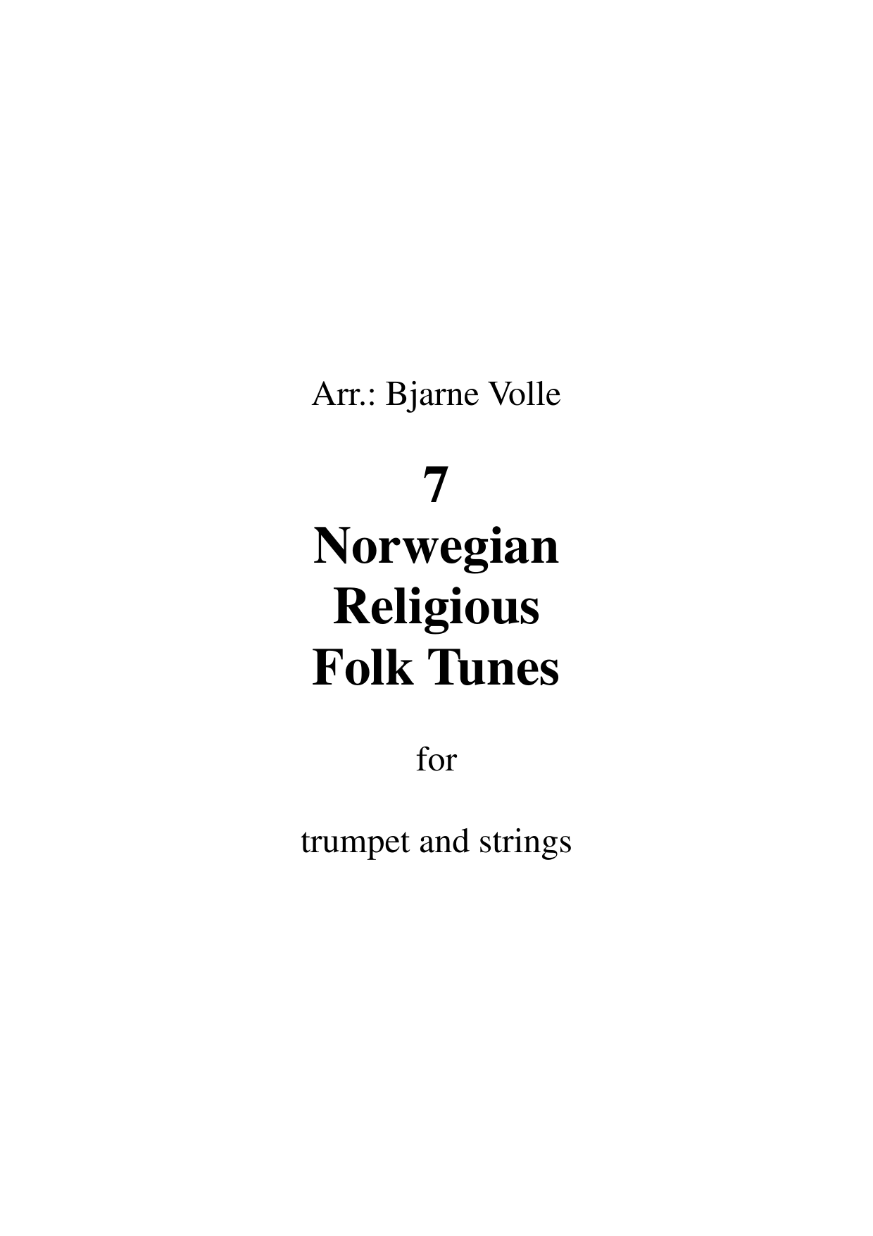 7 Religious Folk Tunes - Image 3