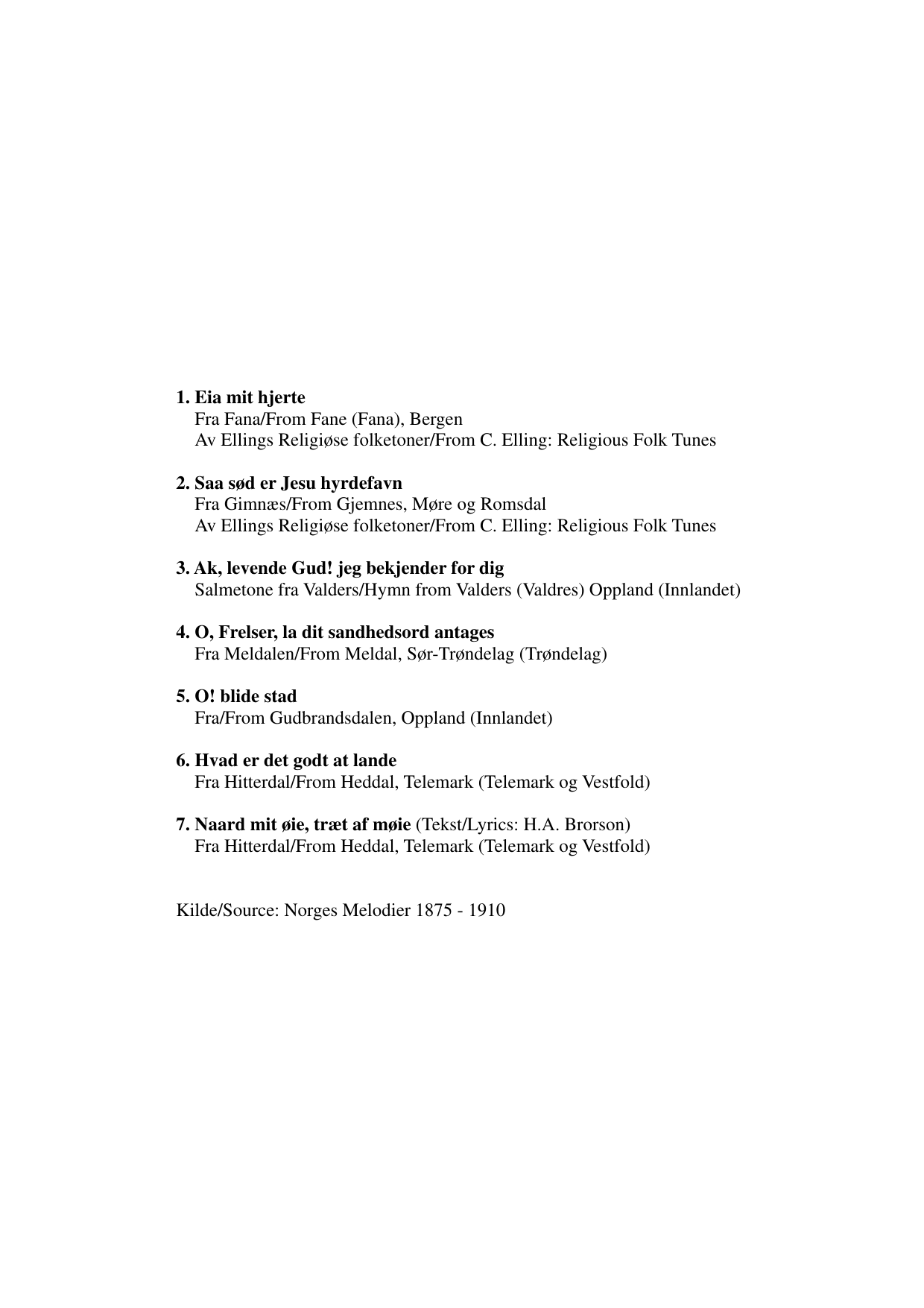 7 Religious Folk Tunes - Image 4