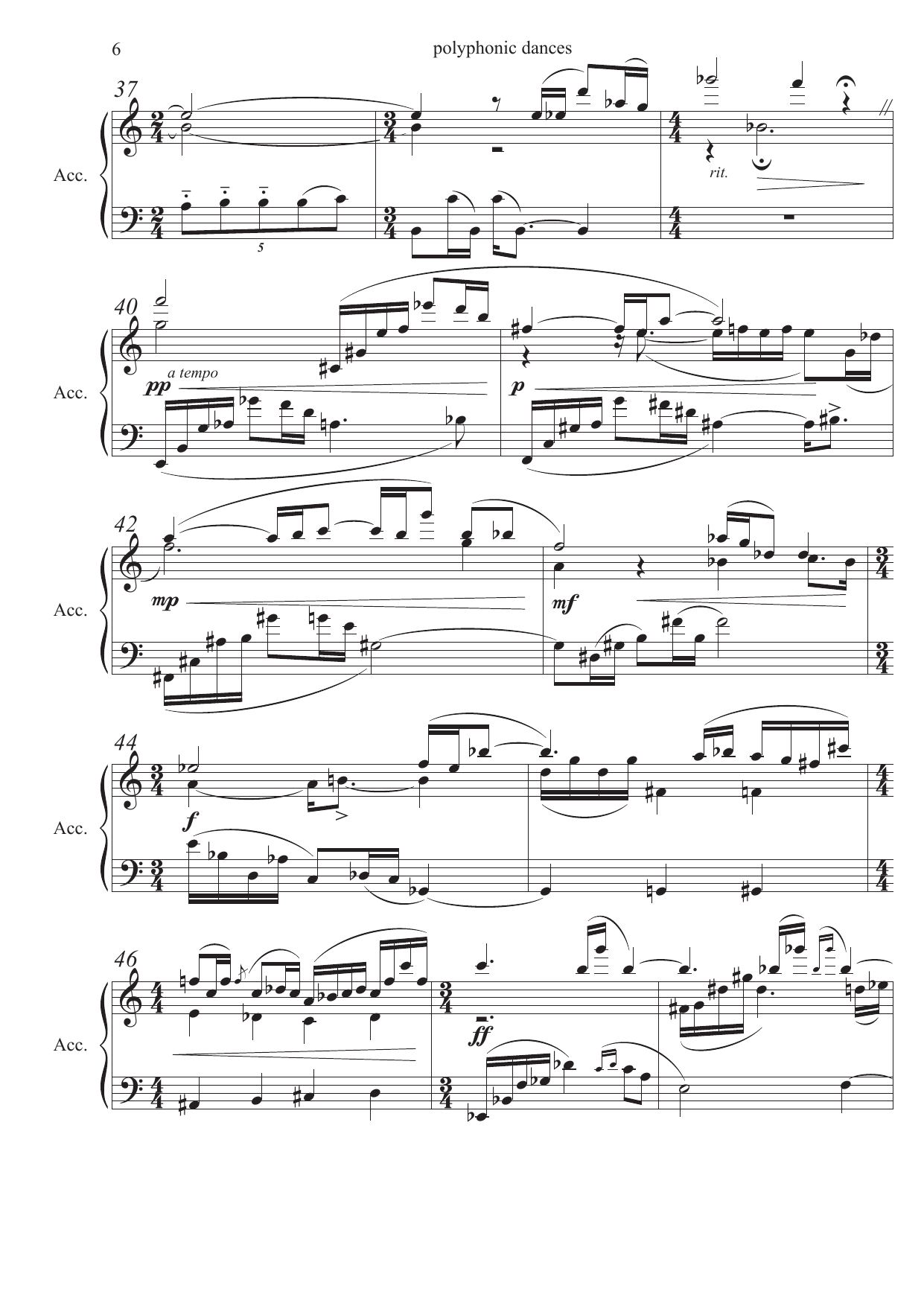 polyphonic dances - for accordion - Image 8