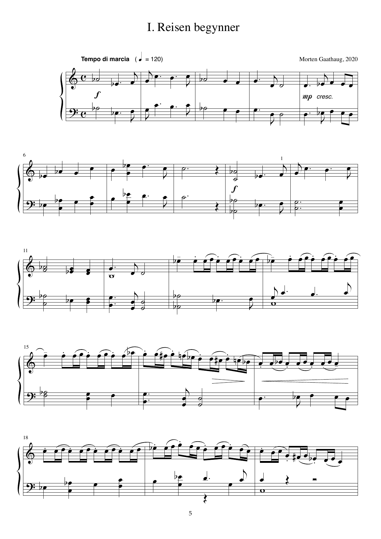Orentalia - Eight Small Piano Pieces, Op.118 - Image 5