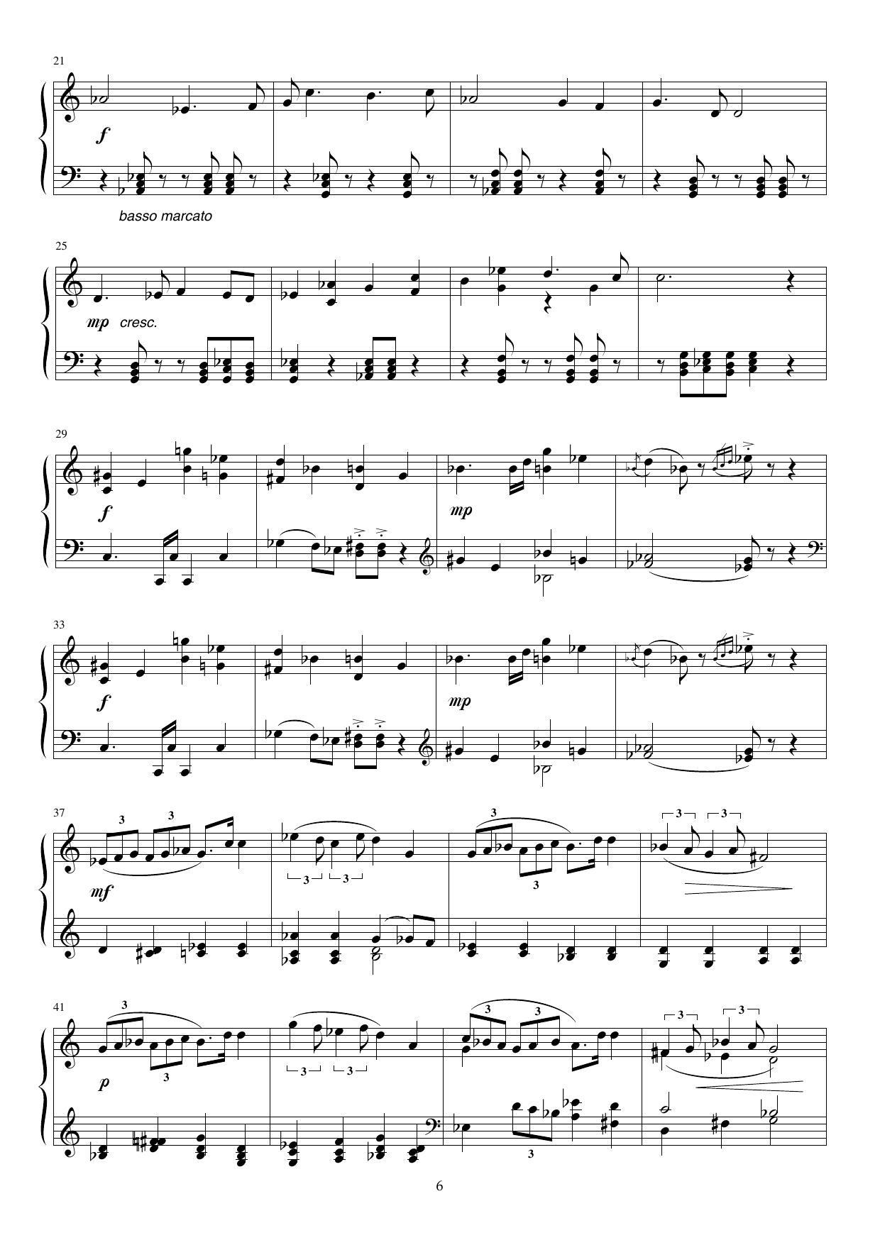 Orentalia - Eight Small Piano Pieces, Op.118 - Image 6