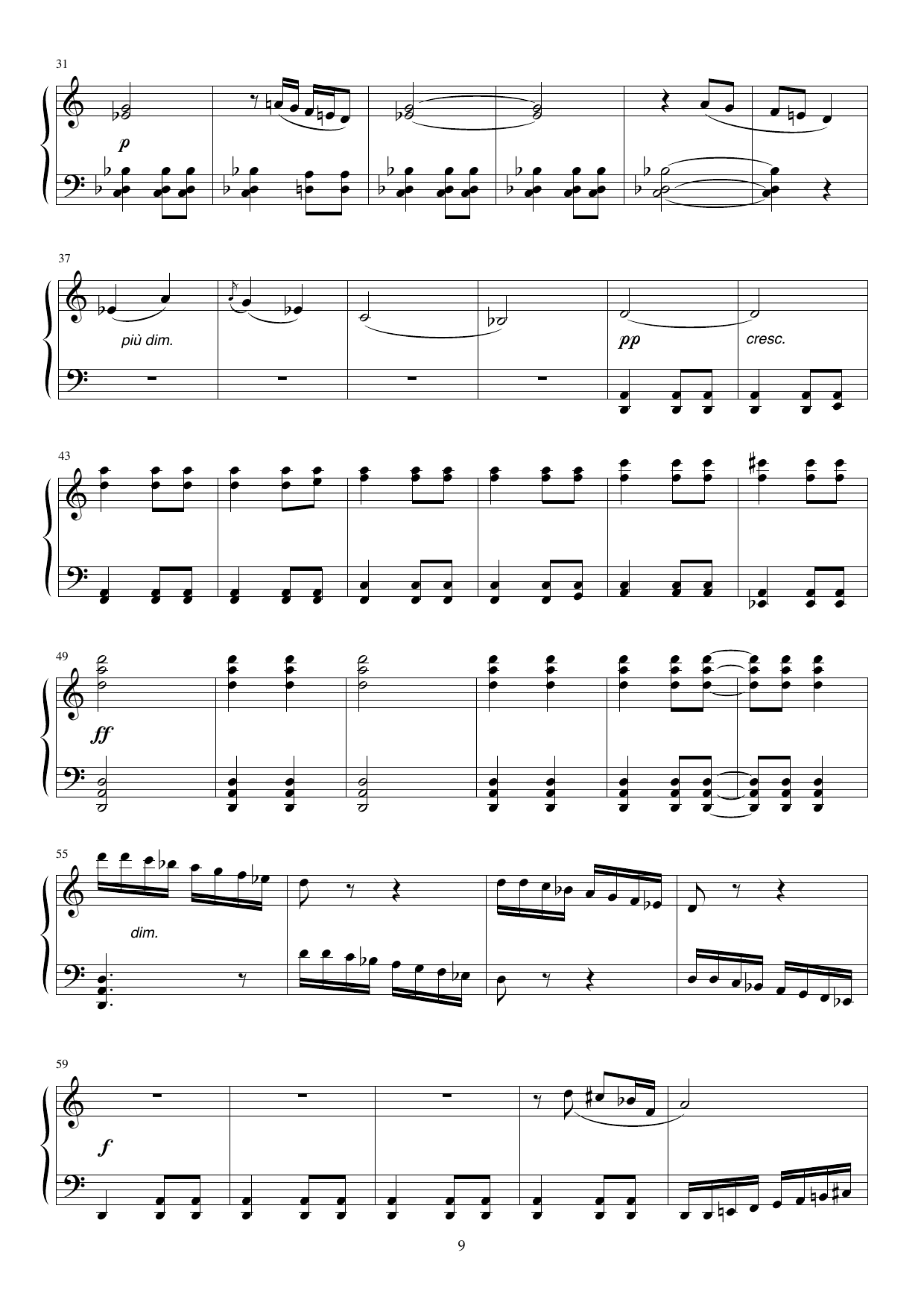 Orentalia - Eight Small Piano Pieces, Op.118 - Image 9