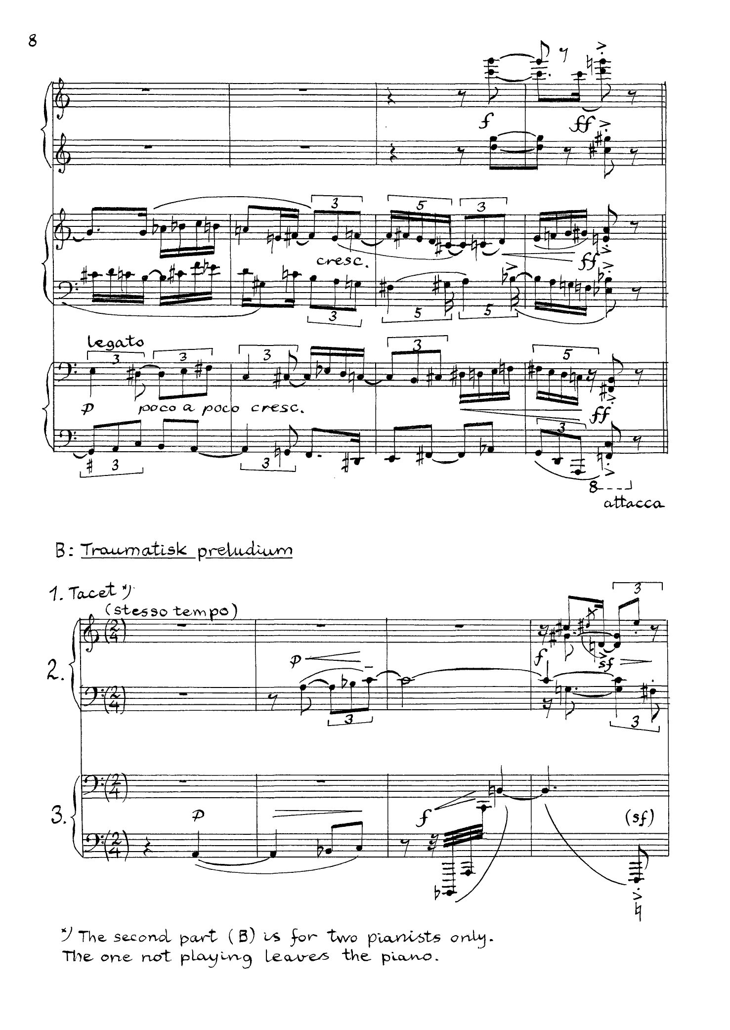 Ars et Vita - Minner, erfaringer og drømte valser for flygel og 1-3 pianister (1-6-hendig piano) - Image 8
