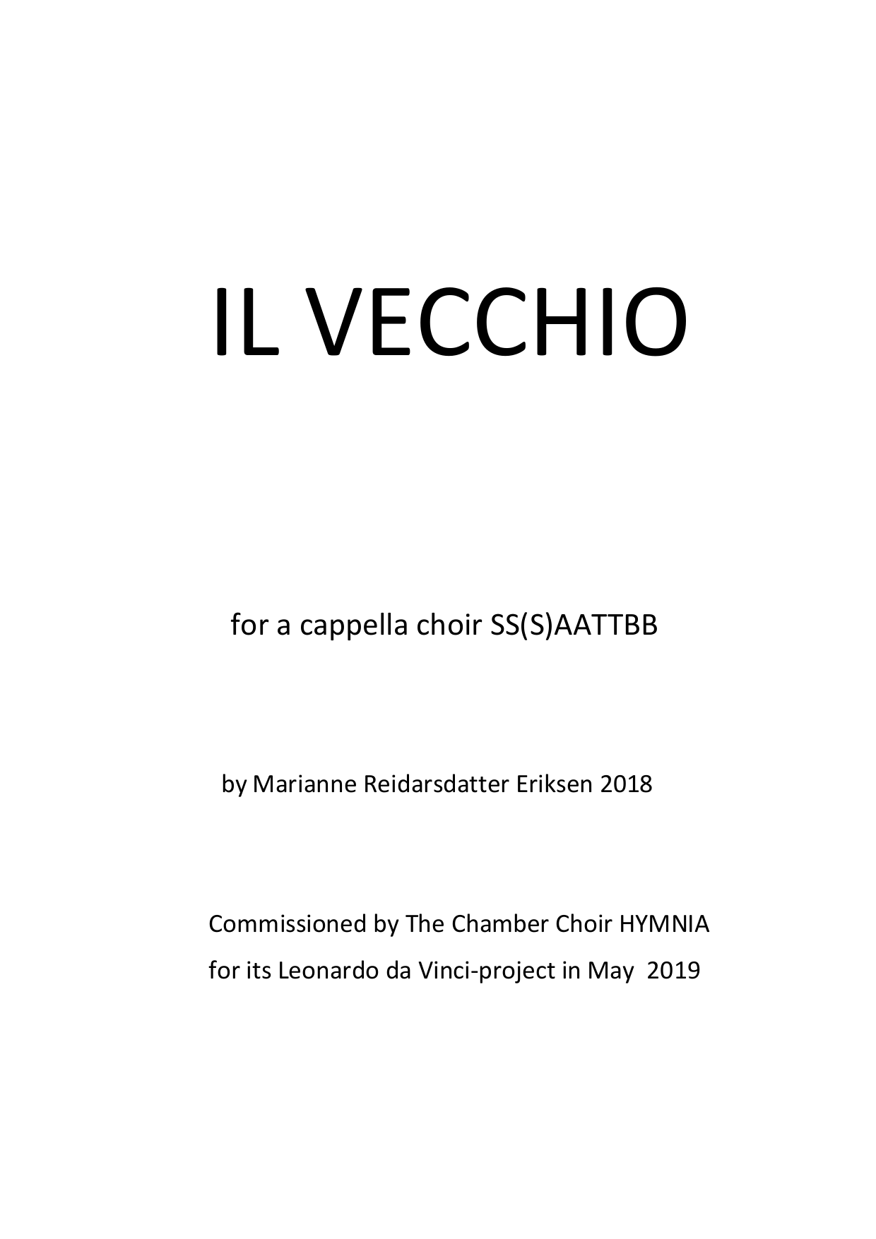 Il Vecchio