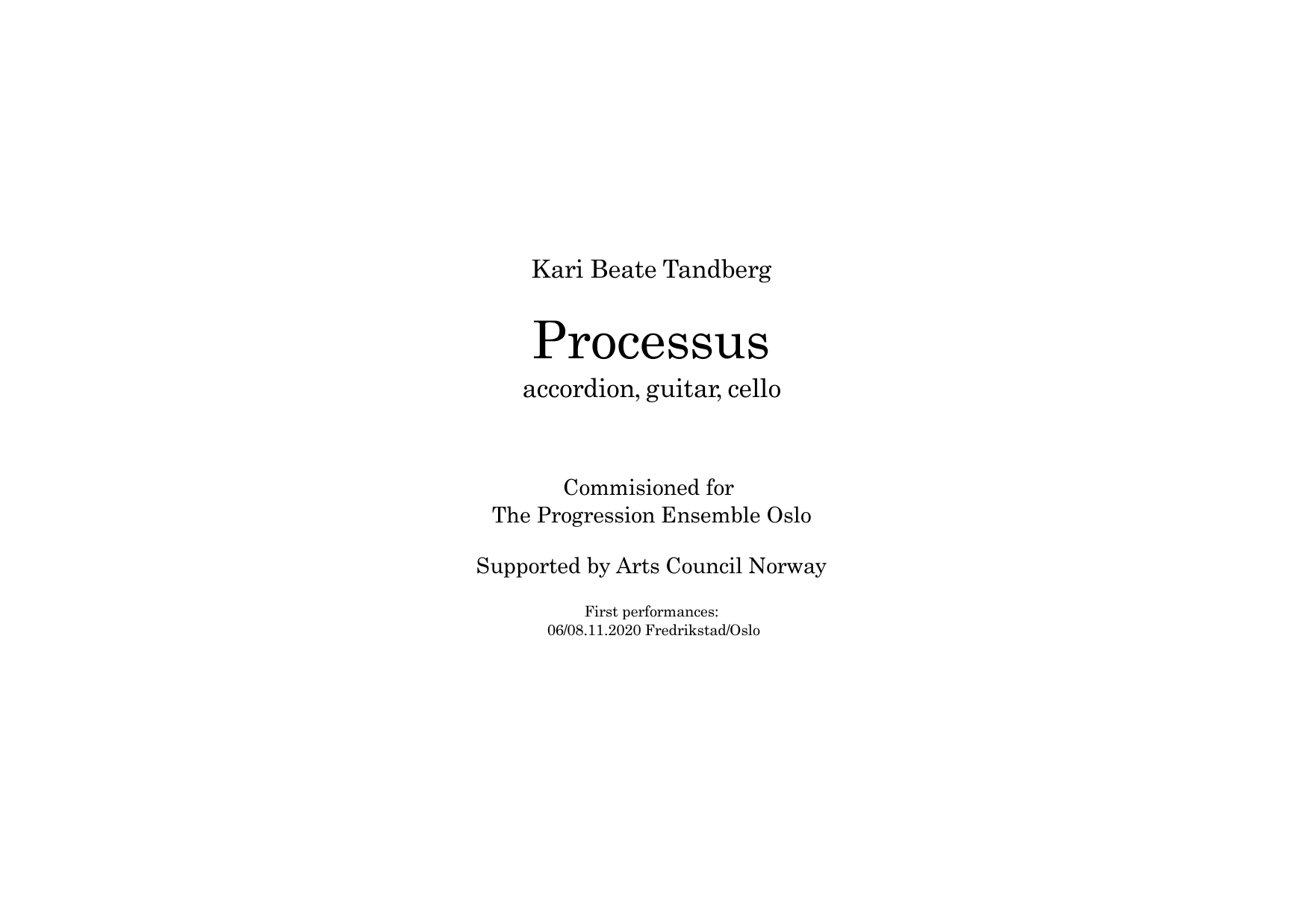 Processus