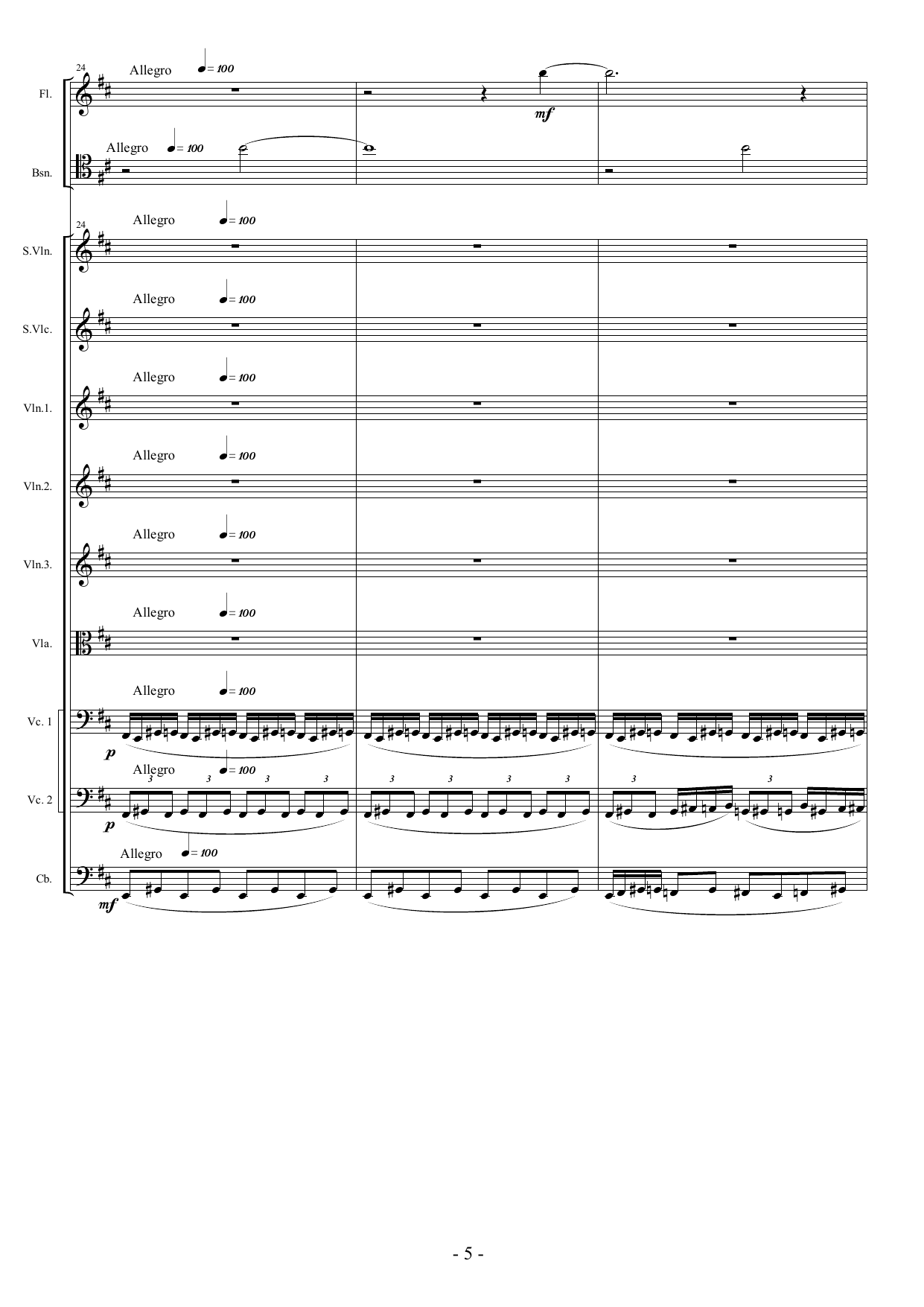 Pugilisti poetici - Concerto per violino e cello & orchestra di camera - Image 7