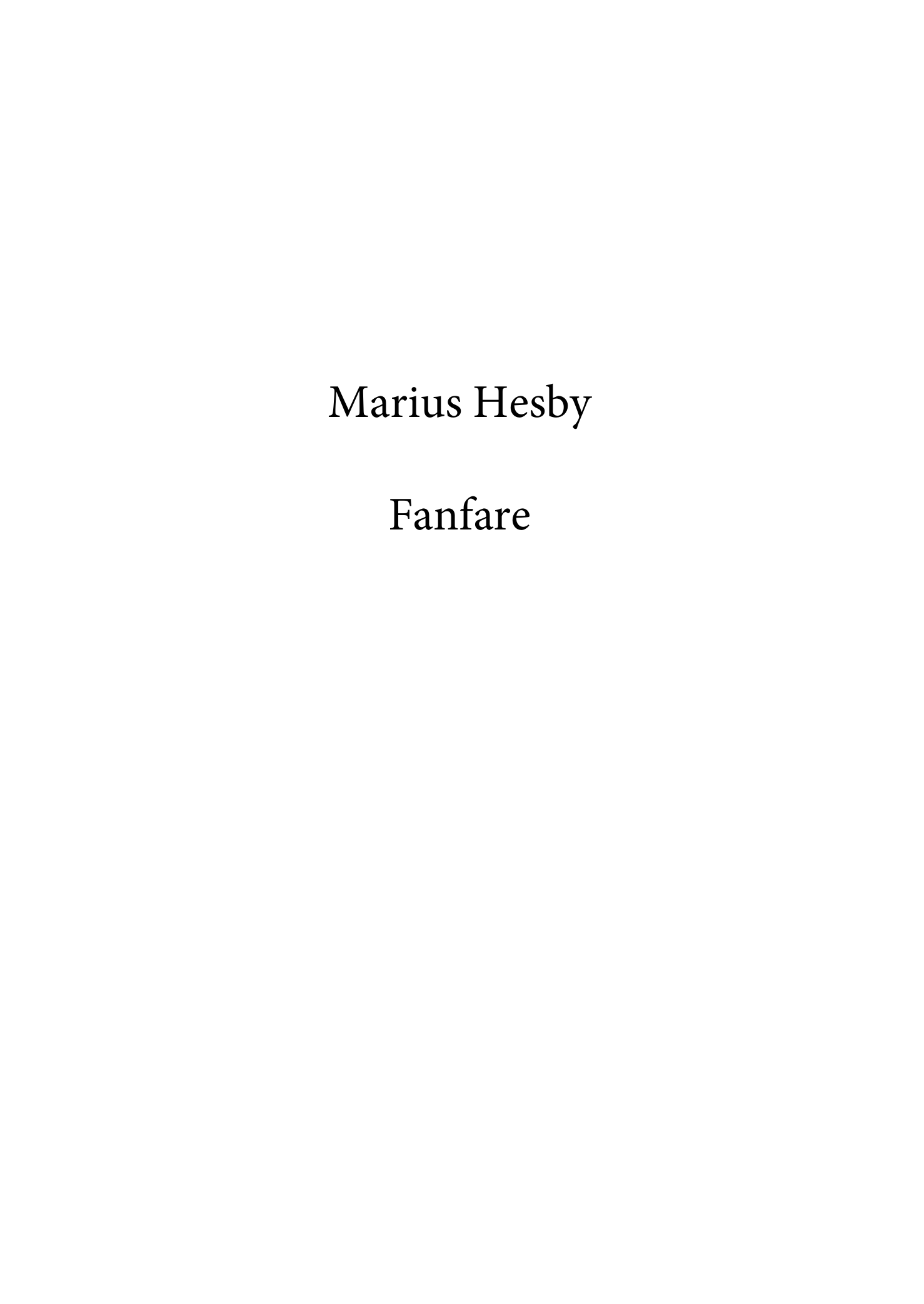 Fanfare