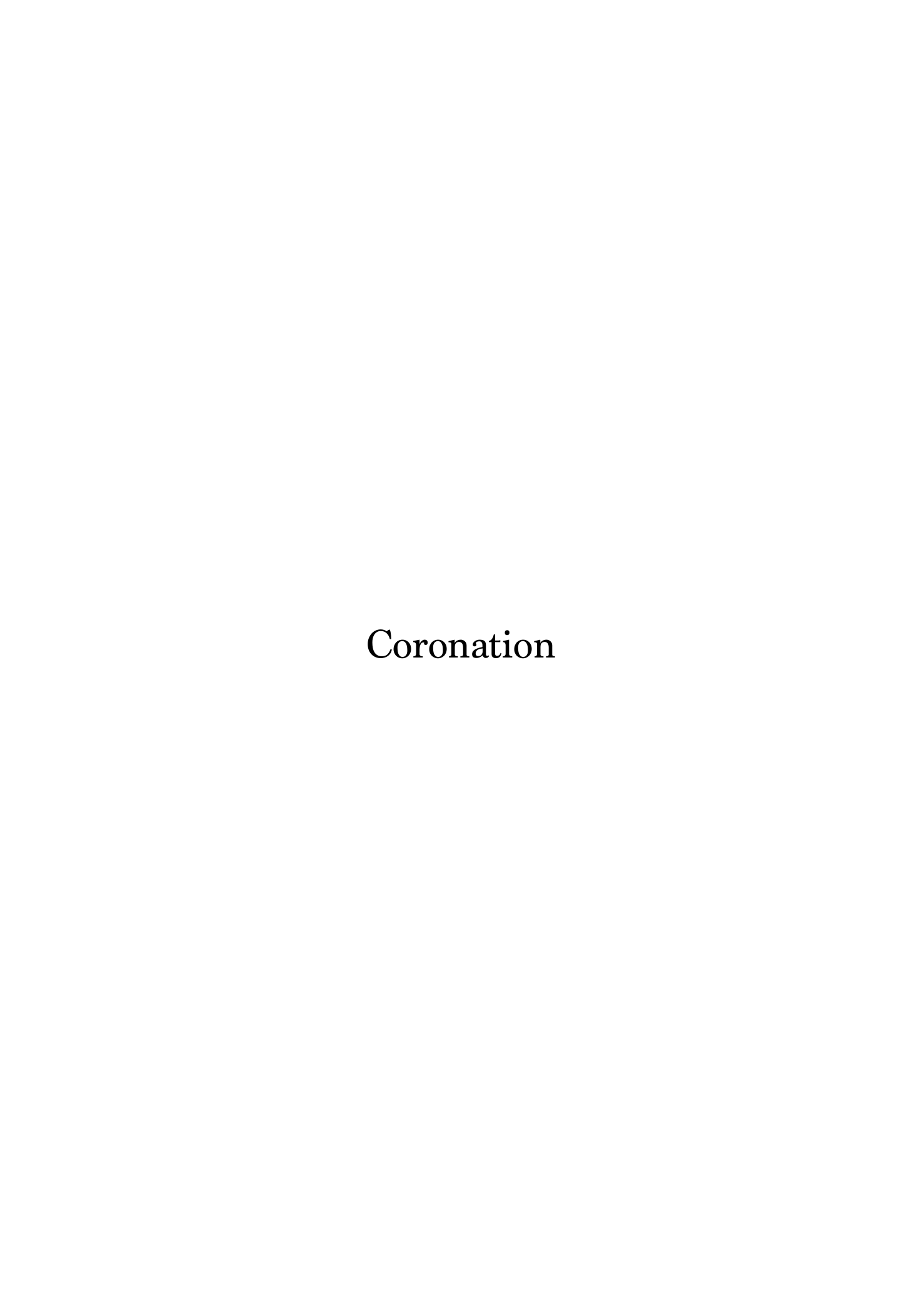Coronation