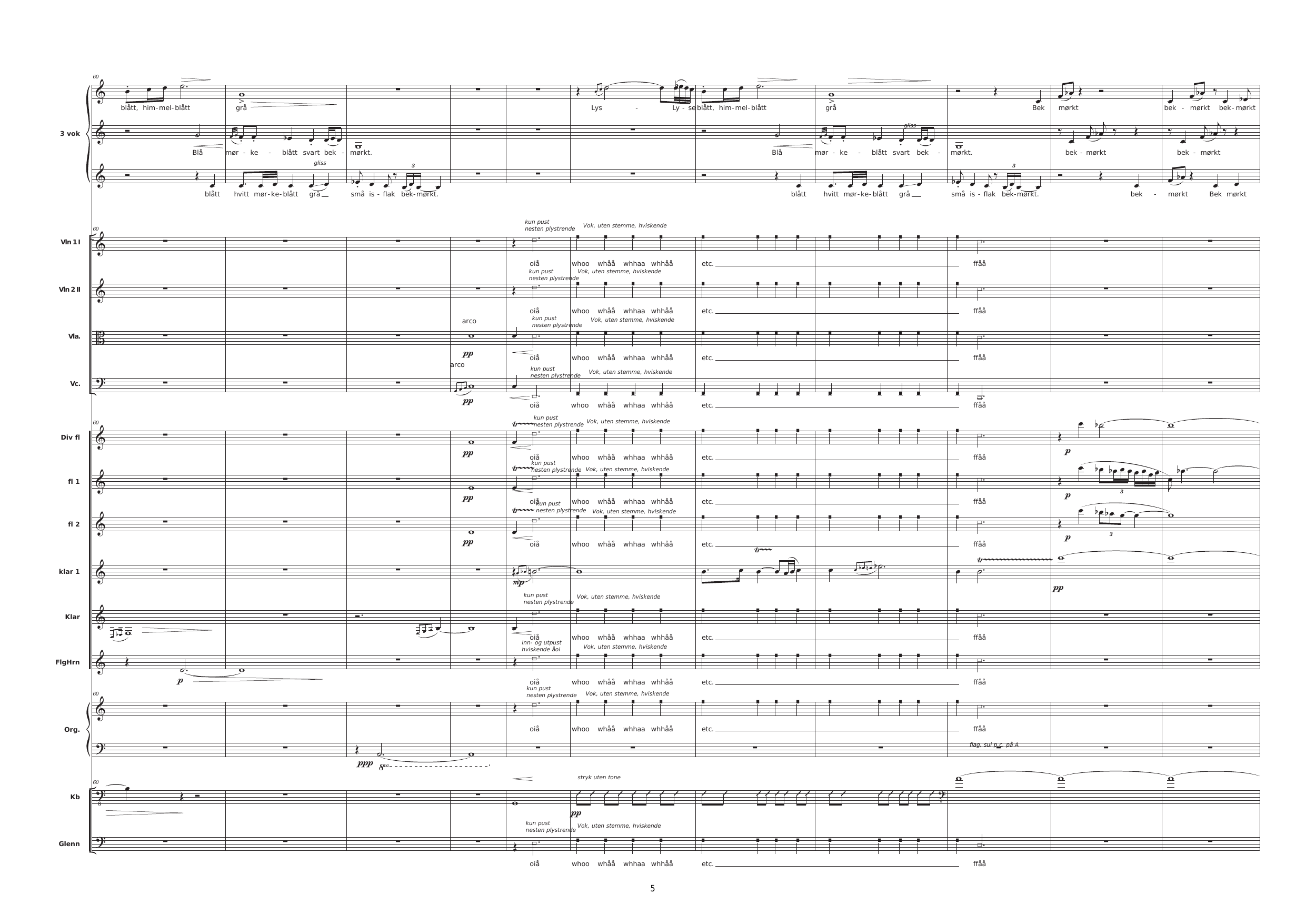 Tonen som ble til fugl - Musikalske fabuleringer inspirert av bilder av Kjell Aukrust - Image 7