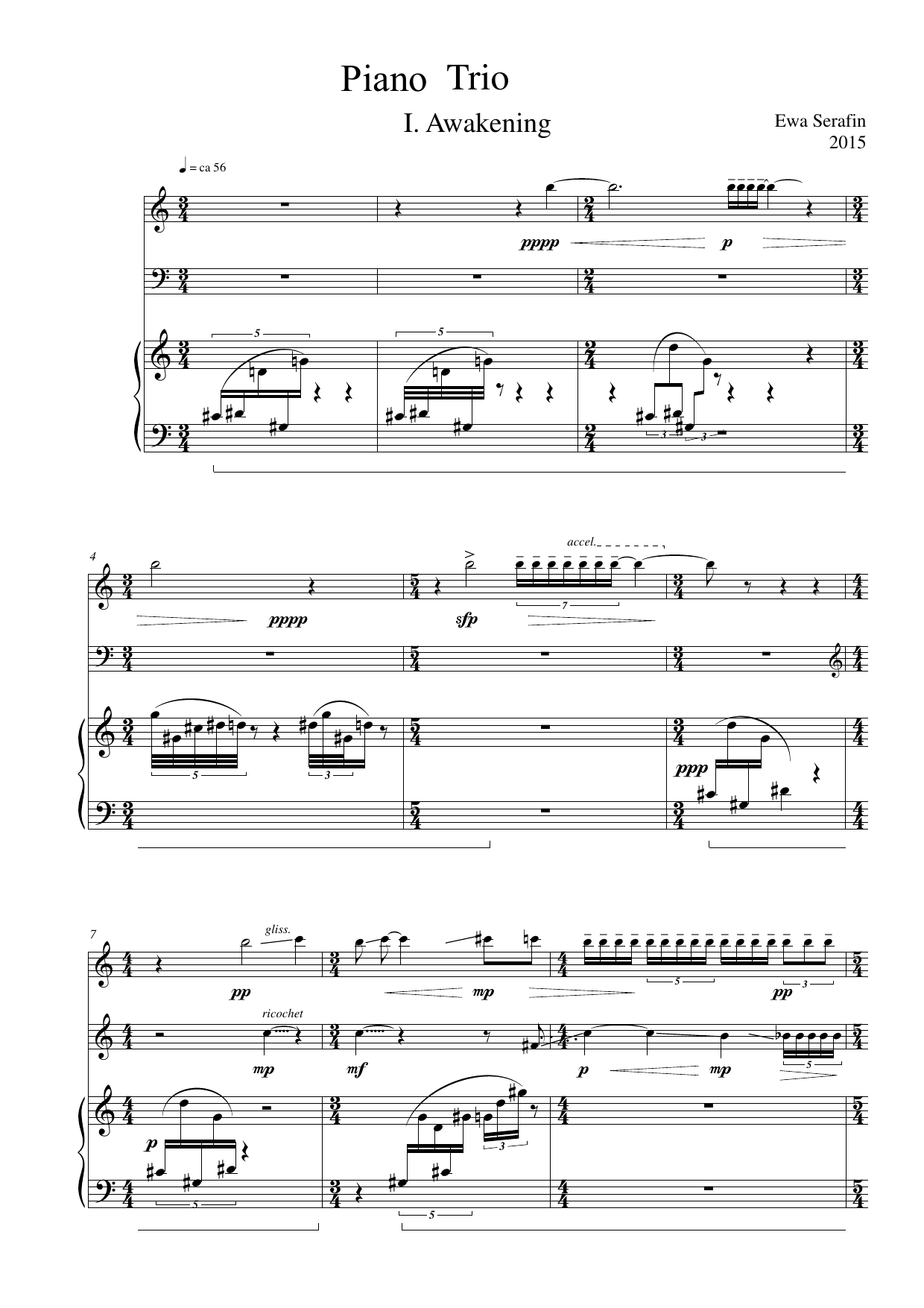 Piano Trio - "Ed e subito sera" - Image 5